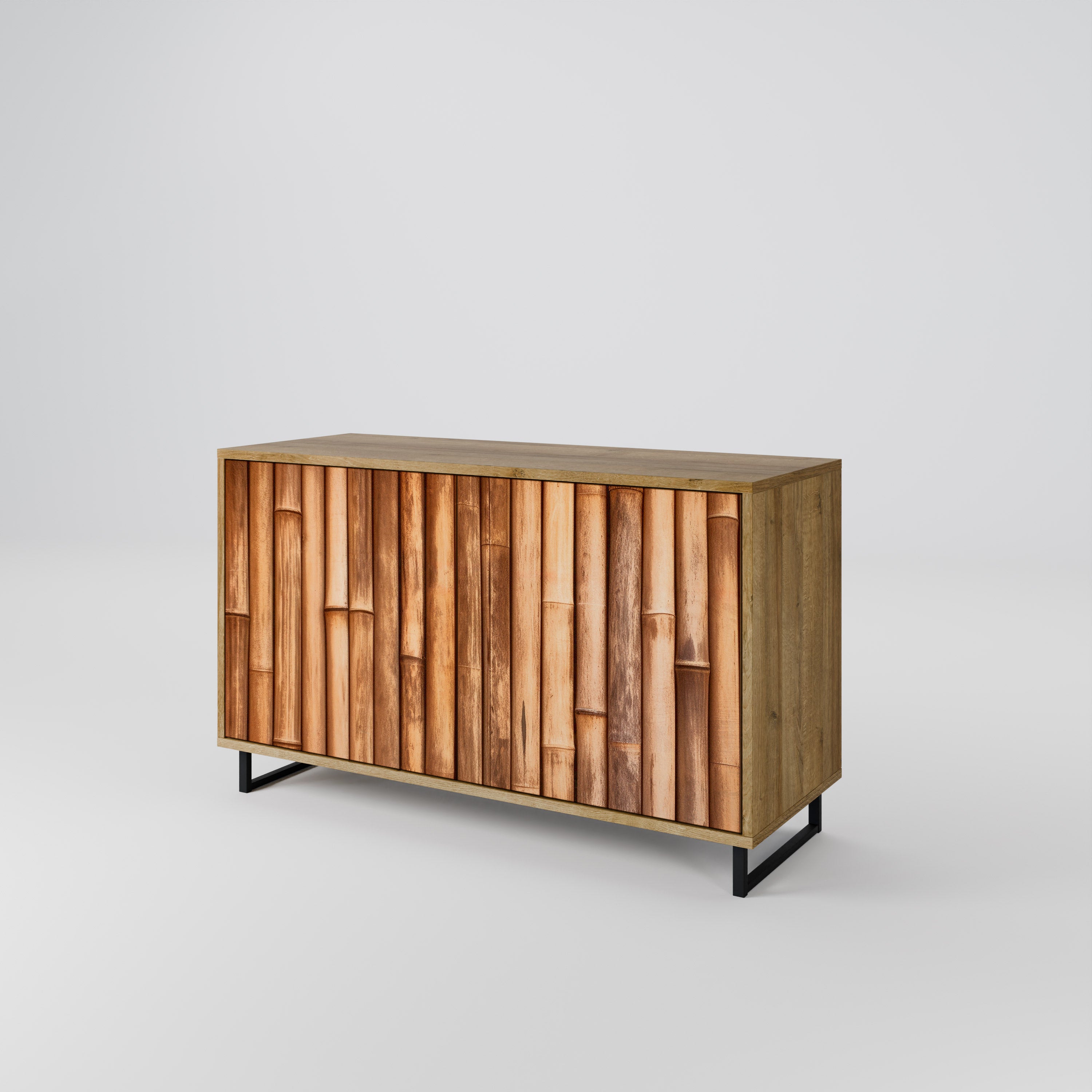 NATURAL WOOD Komoda 2-drzwiowa