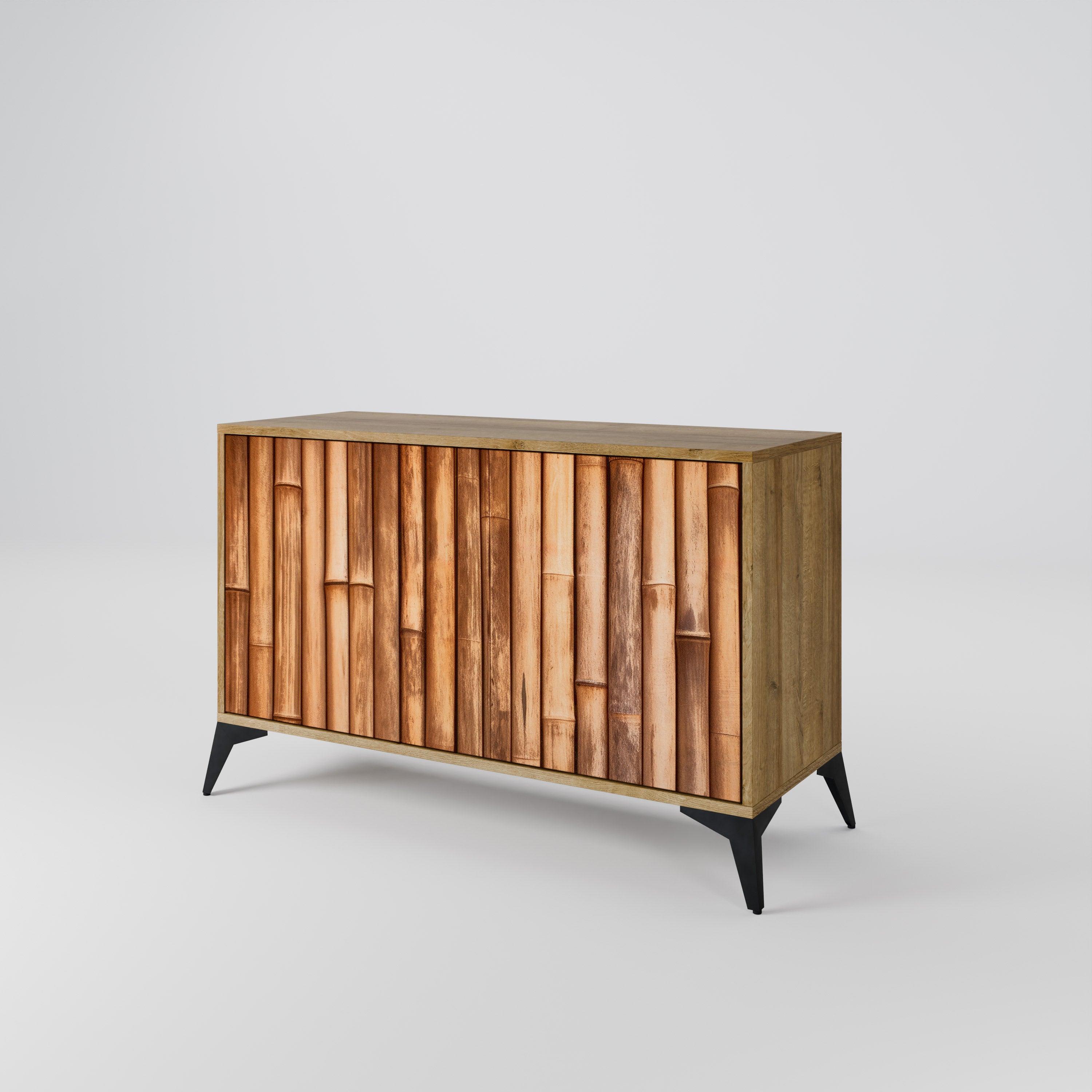 NATURAL WOOD Komoda 2-drzwiowa