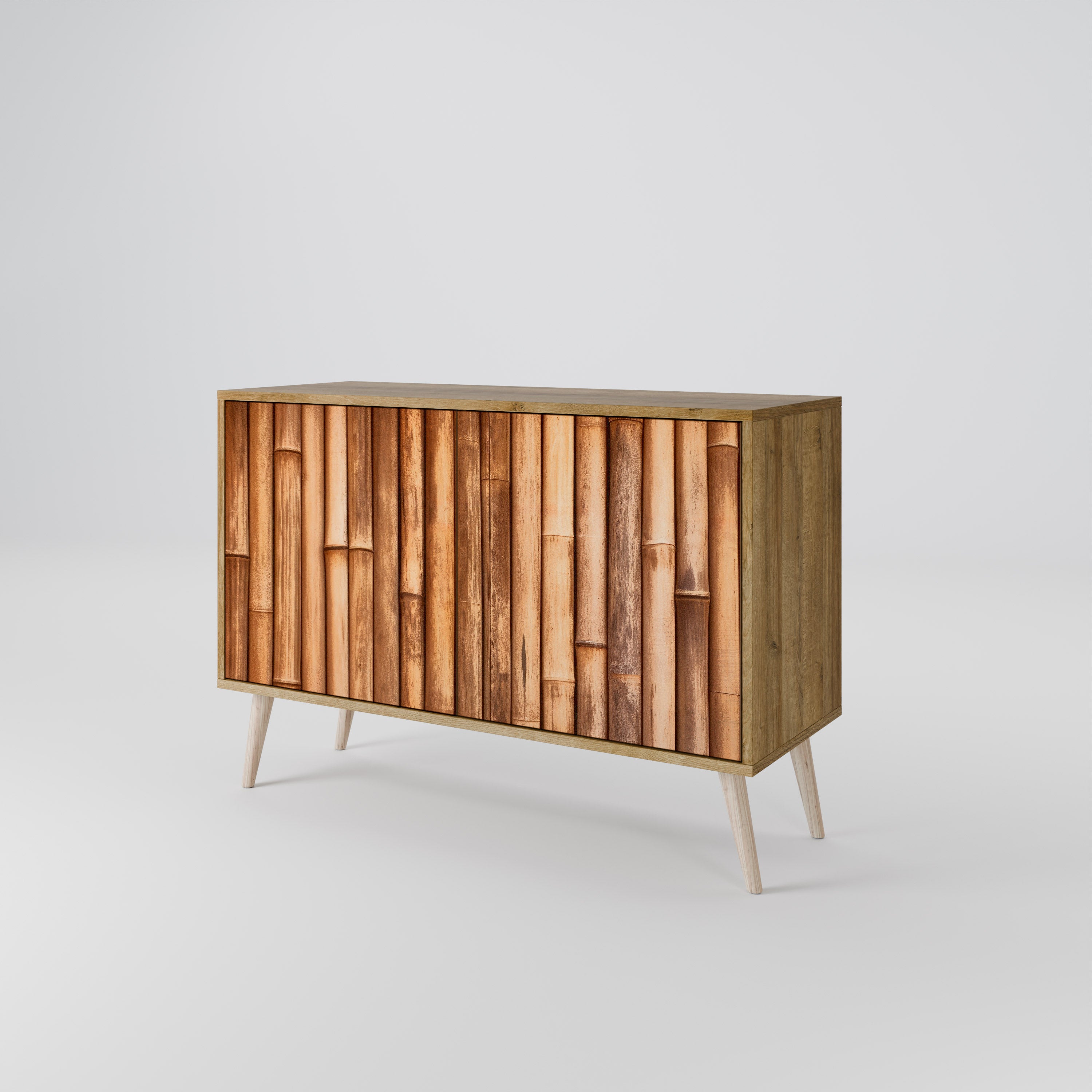 NATURAL WOOD Komoda 2-drzwiowa