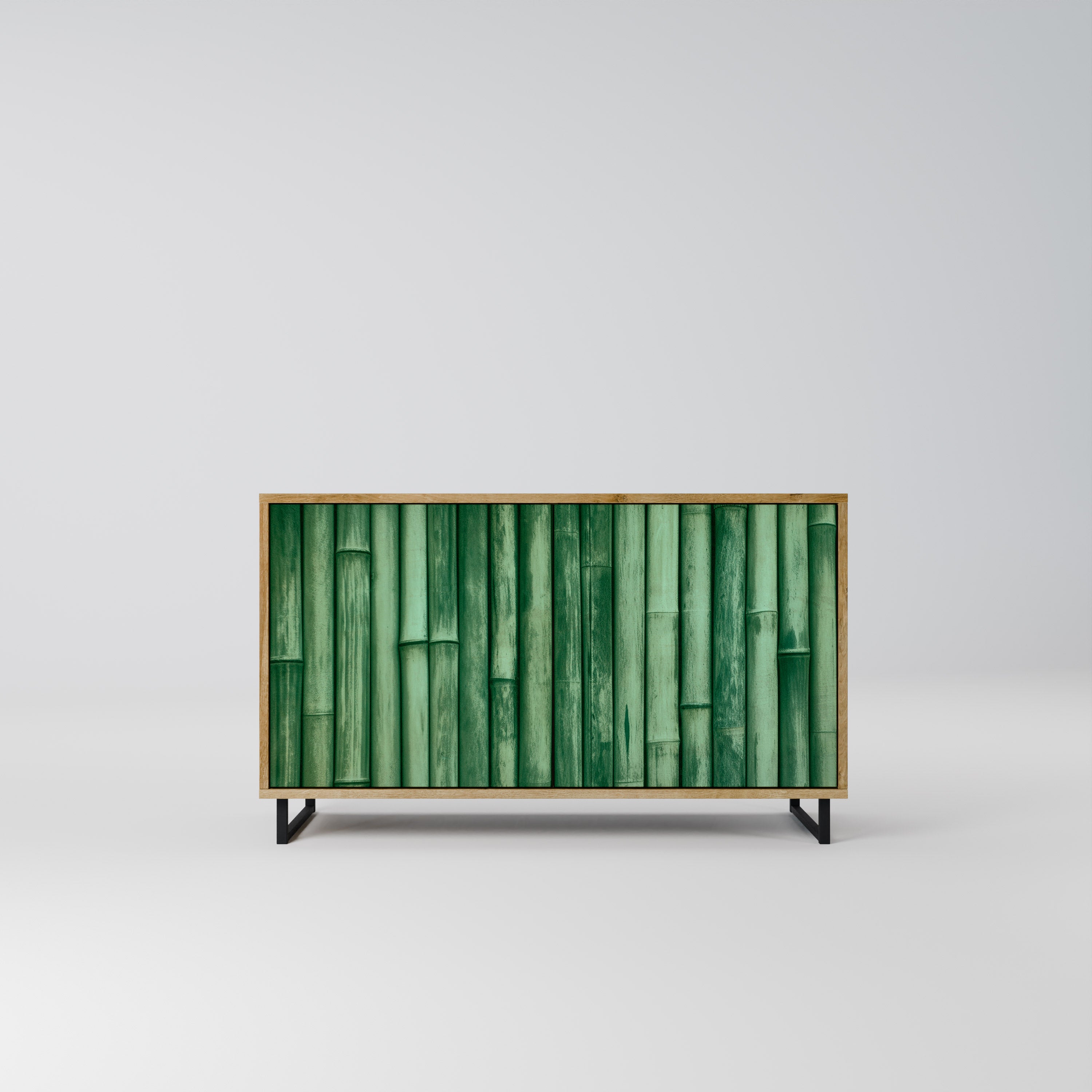 NATURAL GREEN Komoda 2-drzwiowa