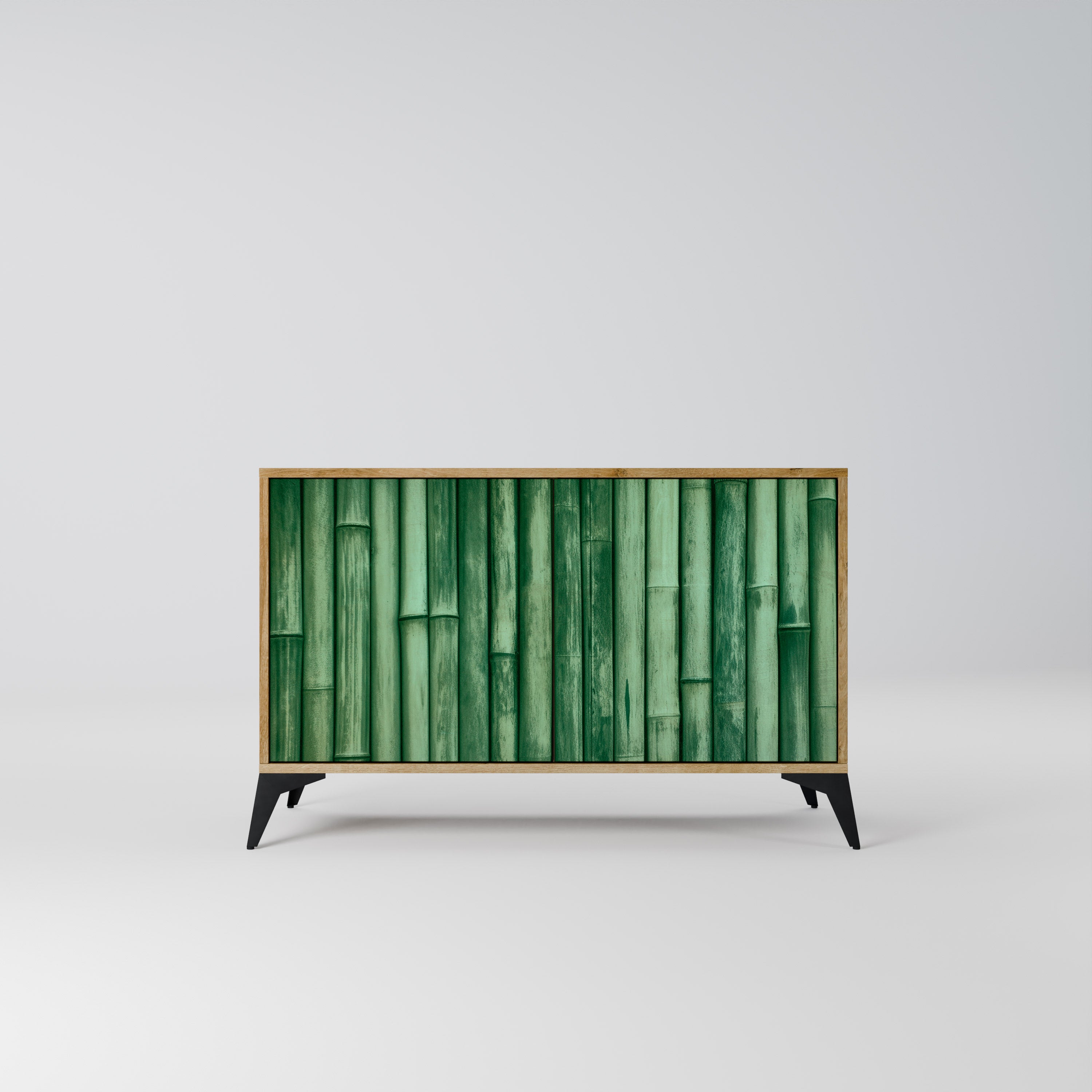 NATURAL GREEN Komoda 2-drzwiowa