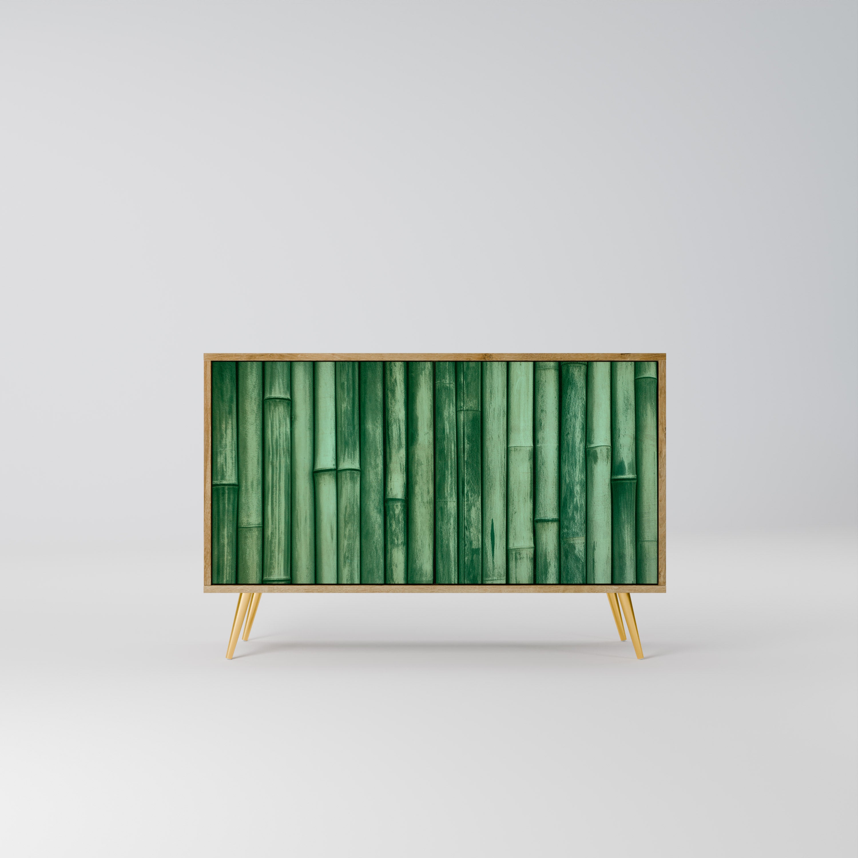 NATURAL GREEN Komoda 2-drzwiowa