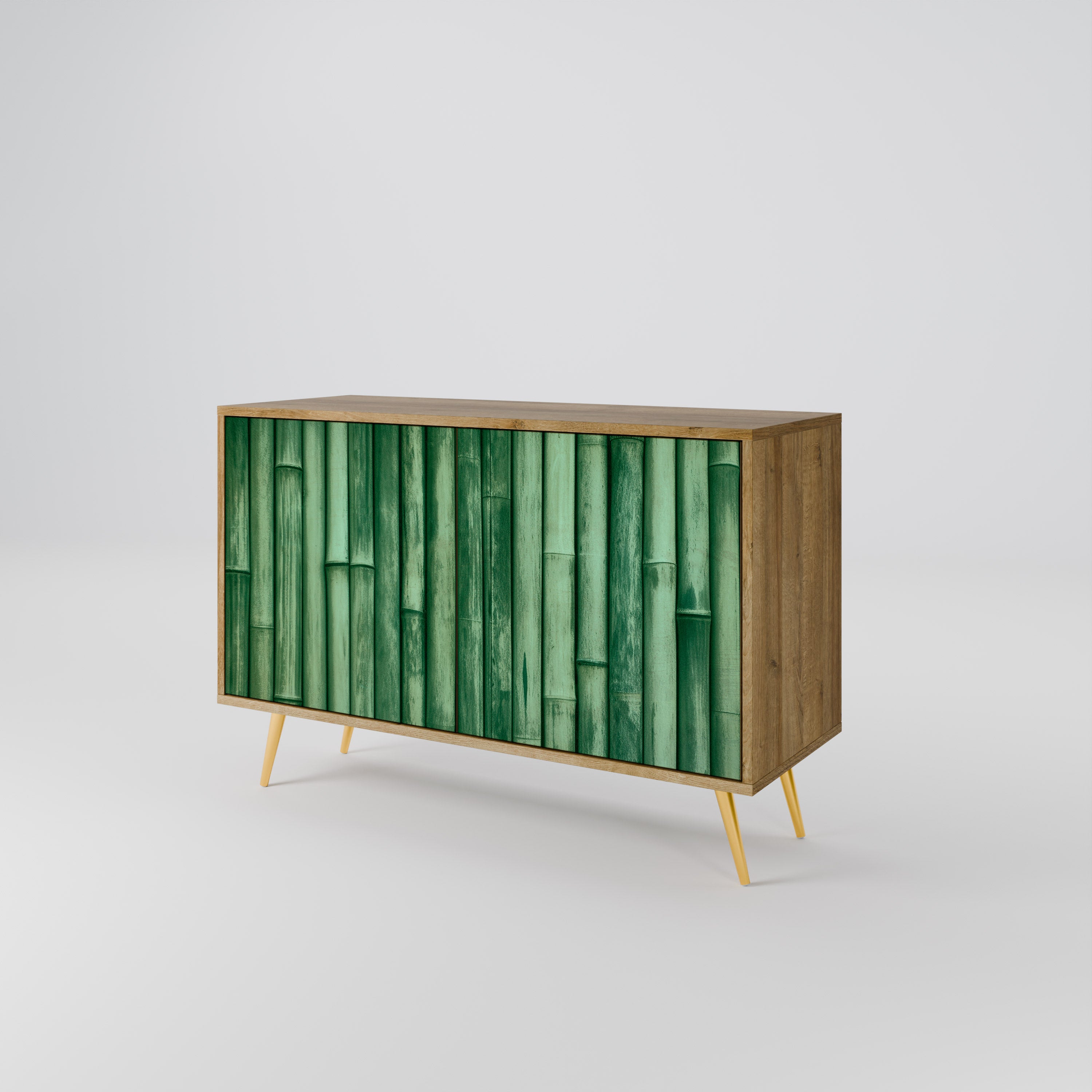 NATURAL GREEN Komoda 2-drzwiowa