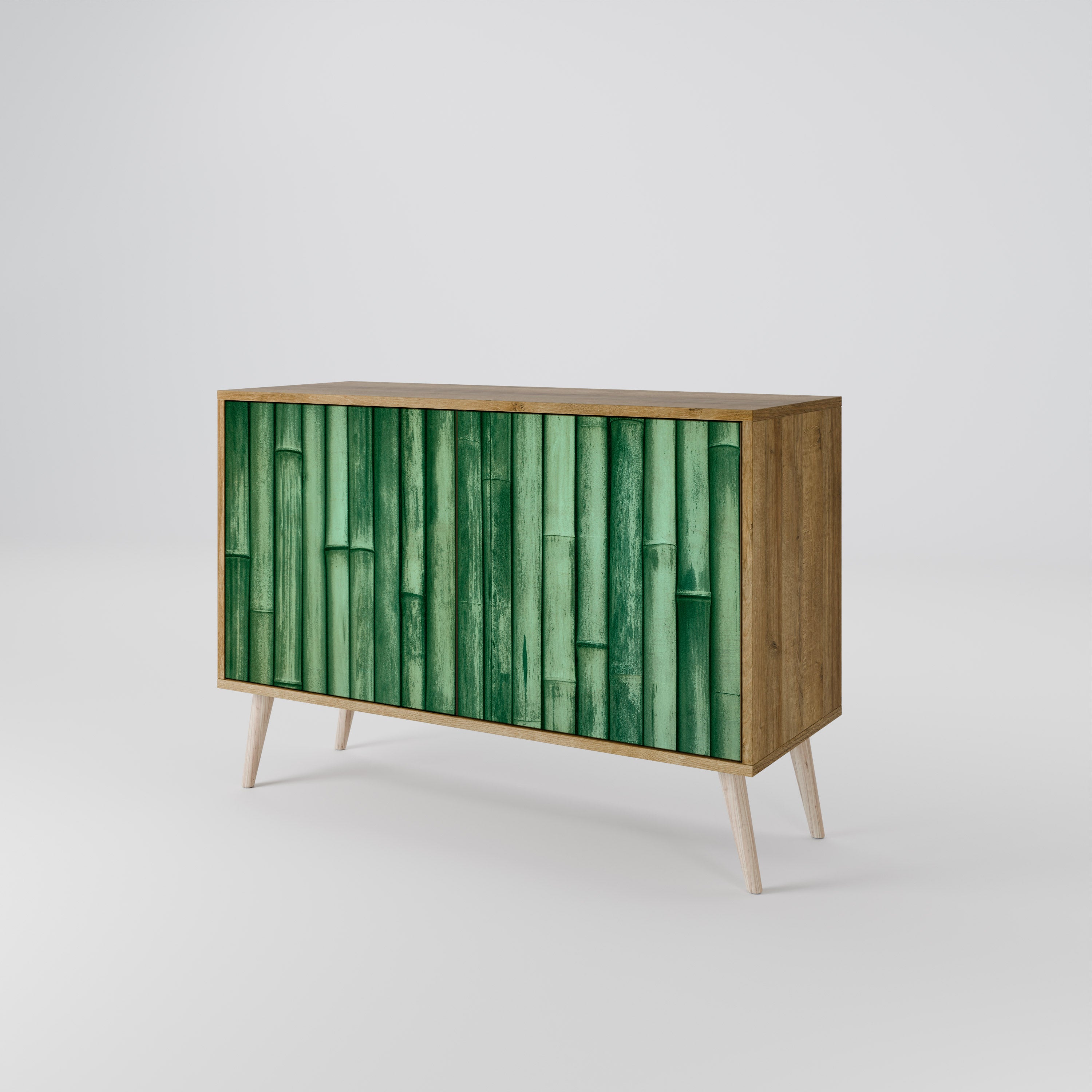 NATURAL GREEN Komoda 2-drzwiowa