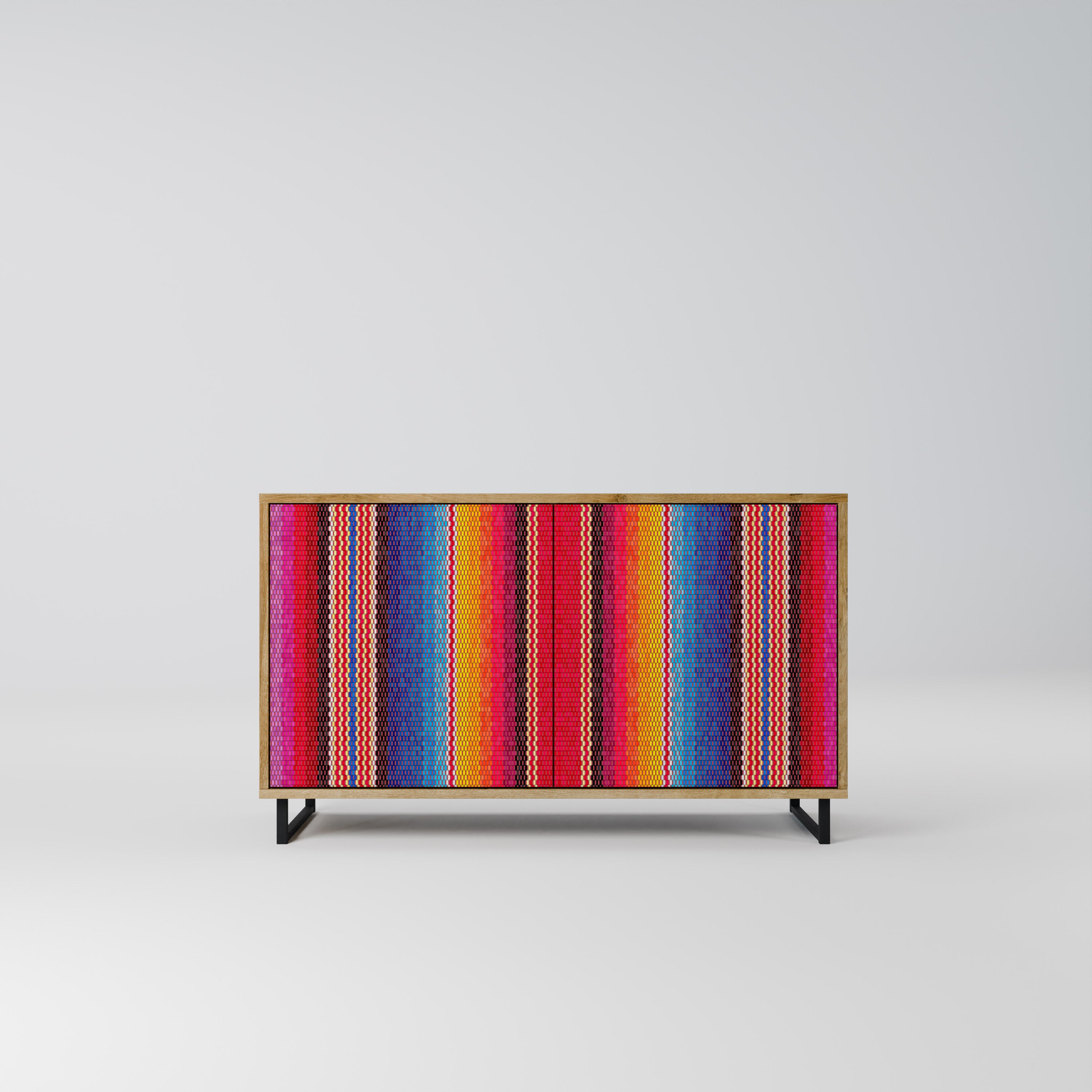ETHNIC MEXICAN Komoda 2-drzwiowa