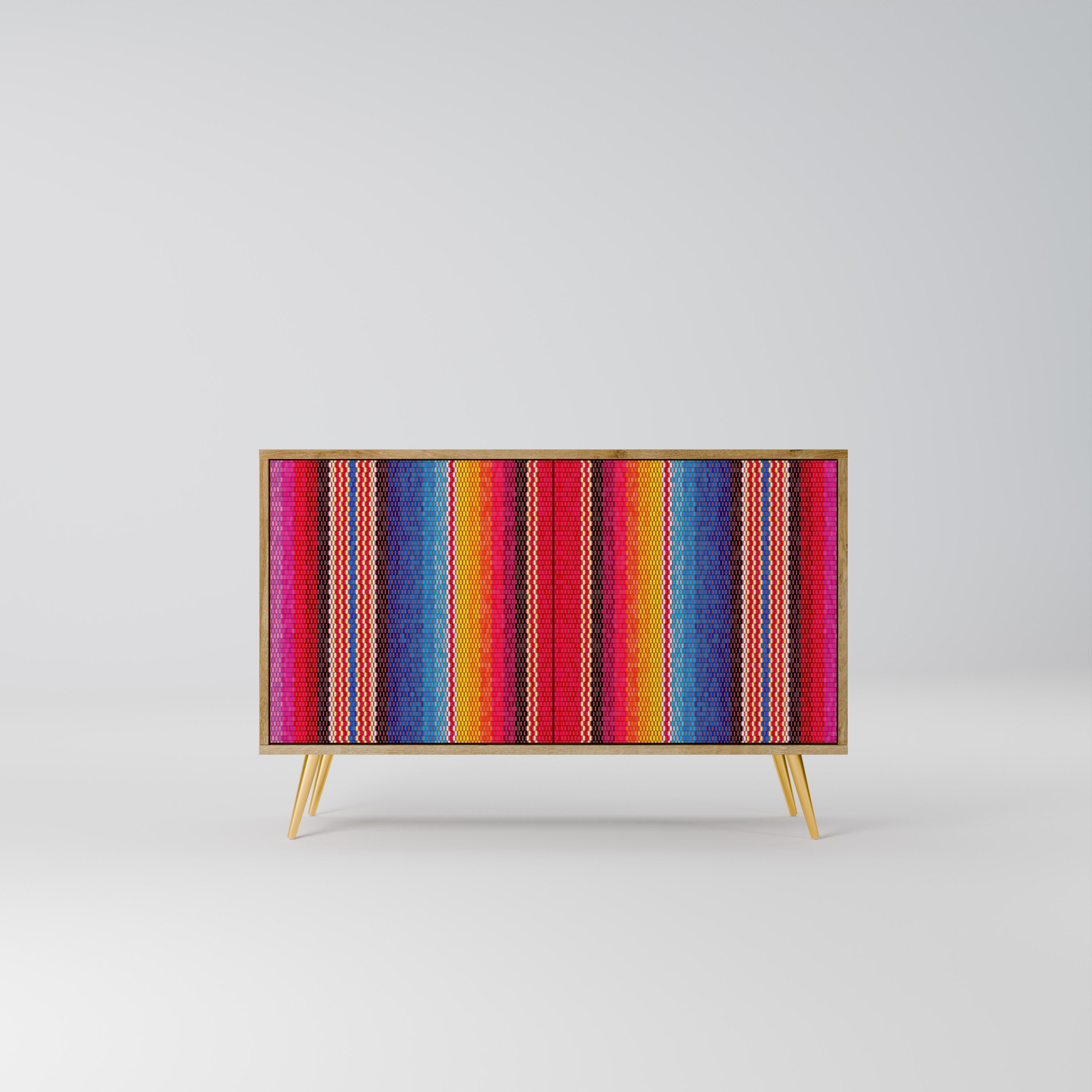 ETHNIC MEXICAN Komoda 2-drzwiowa