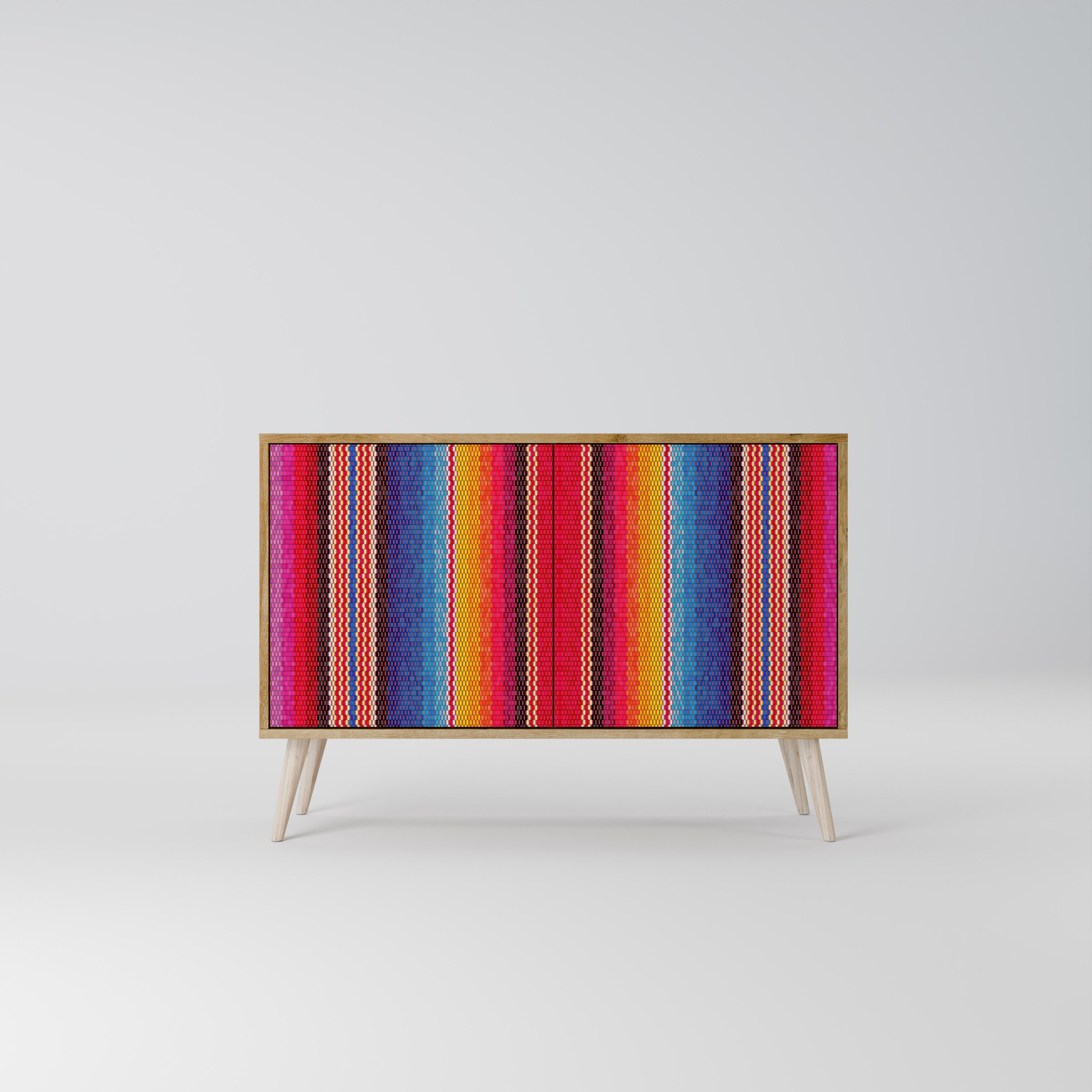 ETHNIC MEXICAN Komoda 2-drzwiowa