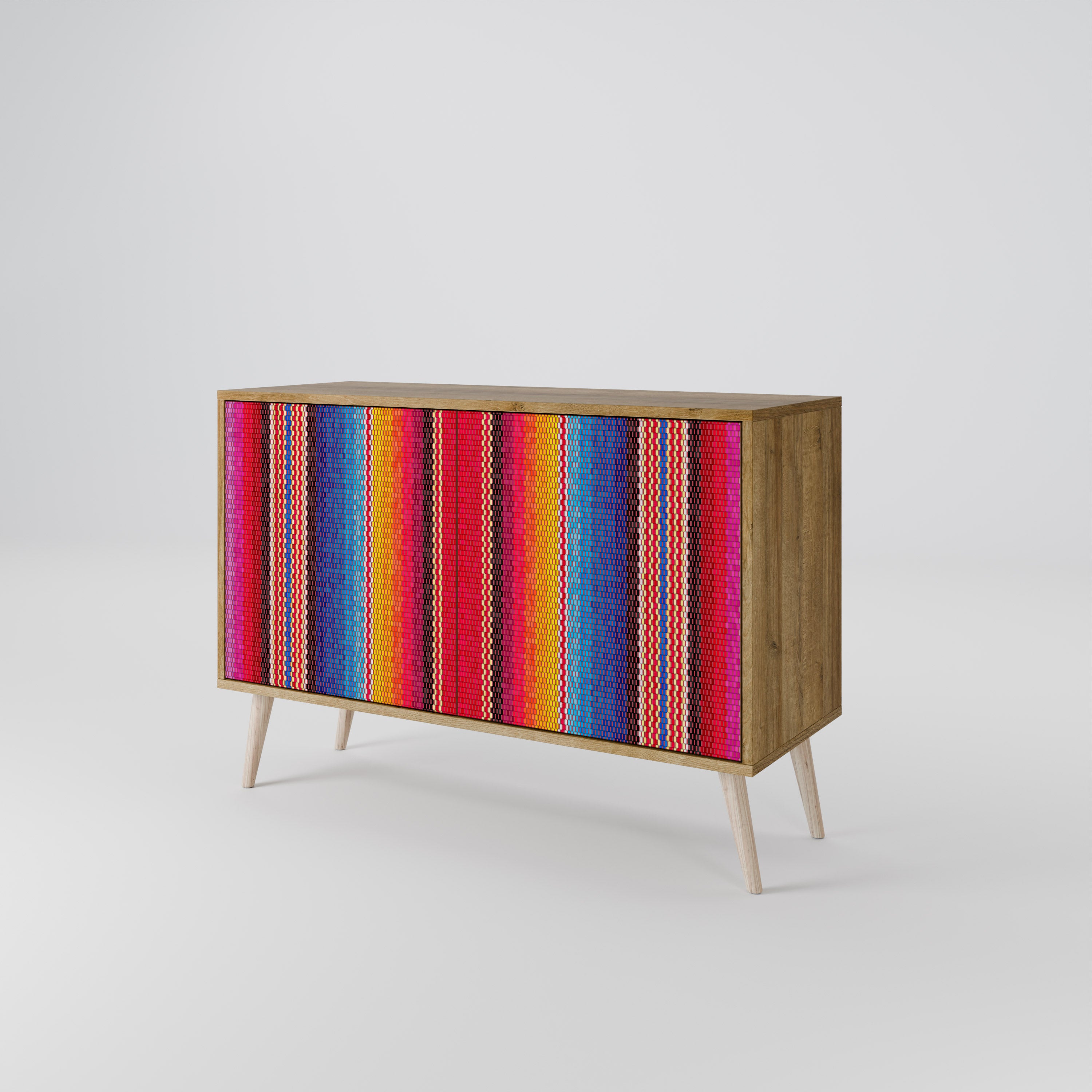 ETHNIC MEXICAN Komoda 2-drzwiowa