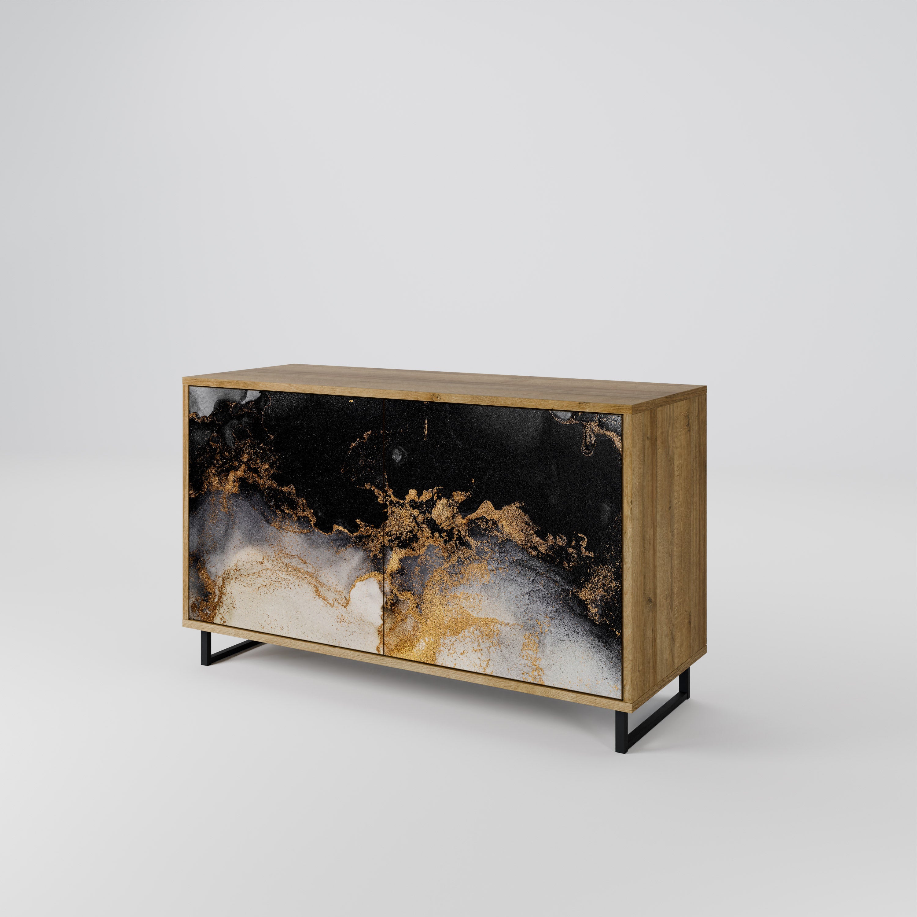 MARBLE OF TOMMORROW Komoda 2-drzwiowa