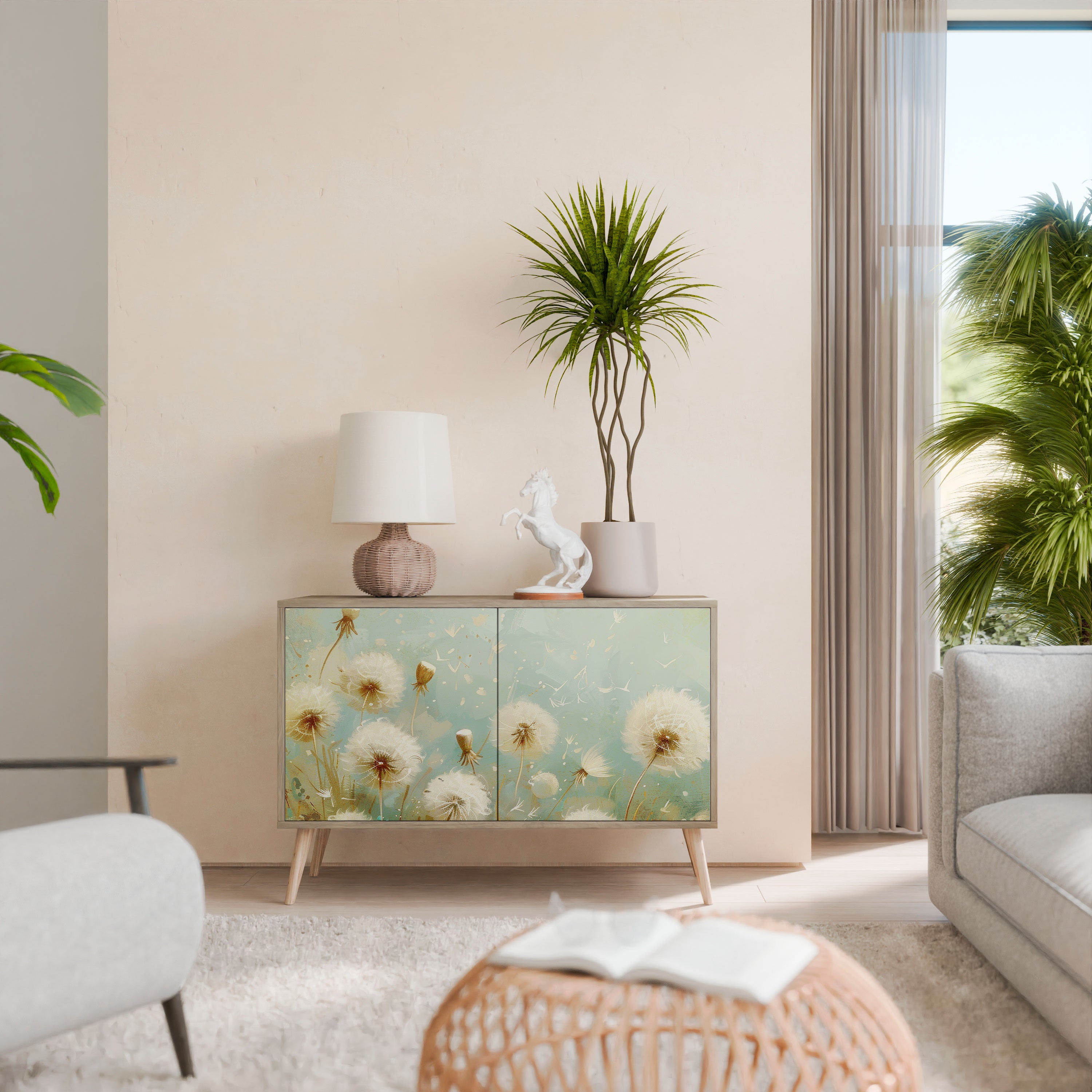 DREAMY MEADOW Komoda 2-drzwiowa