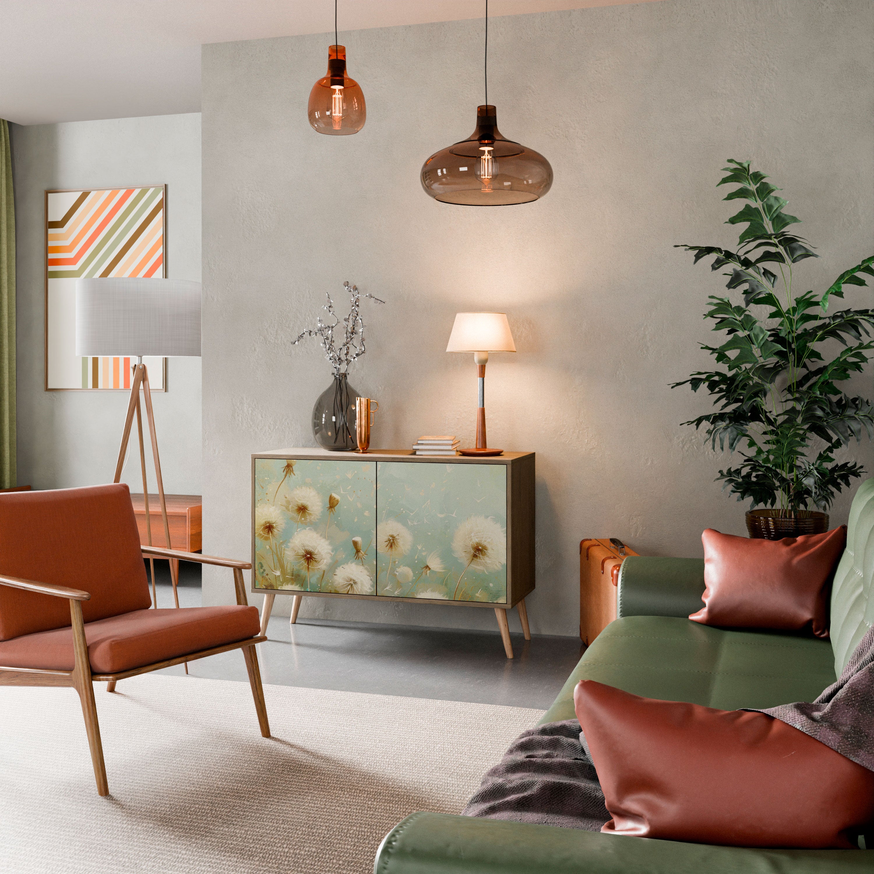 DREAMY MEADOW Komoda 2-drzwiowa