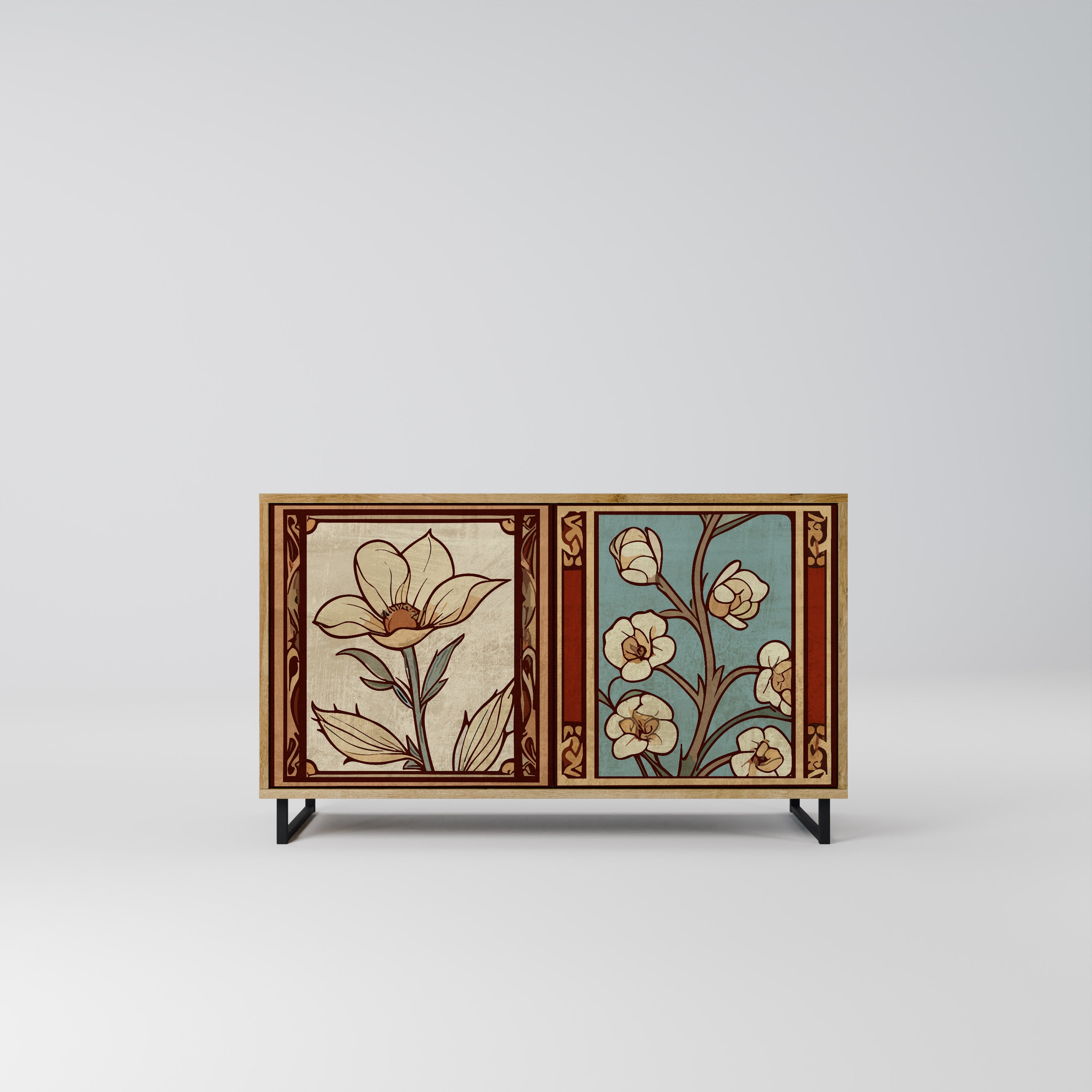 TIMELESS FLORA Komoda 2-drzwiowa
