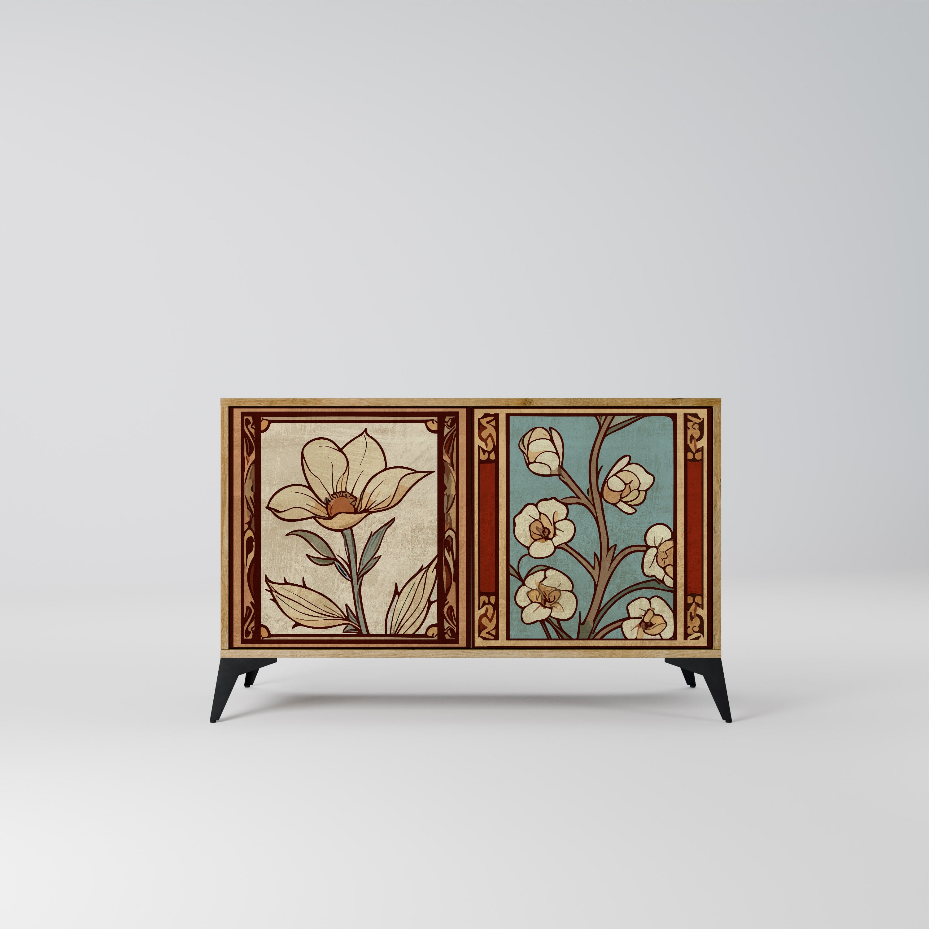 TIMELESS FLORA Komoda 2-drzwiowa
