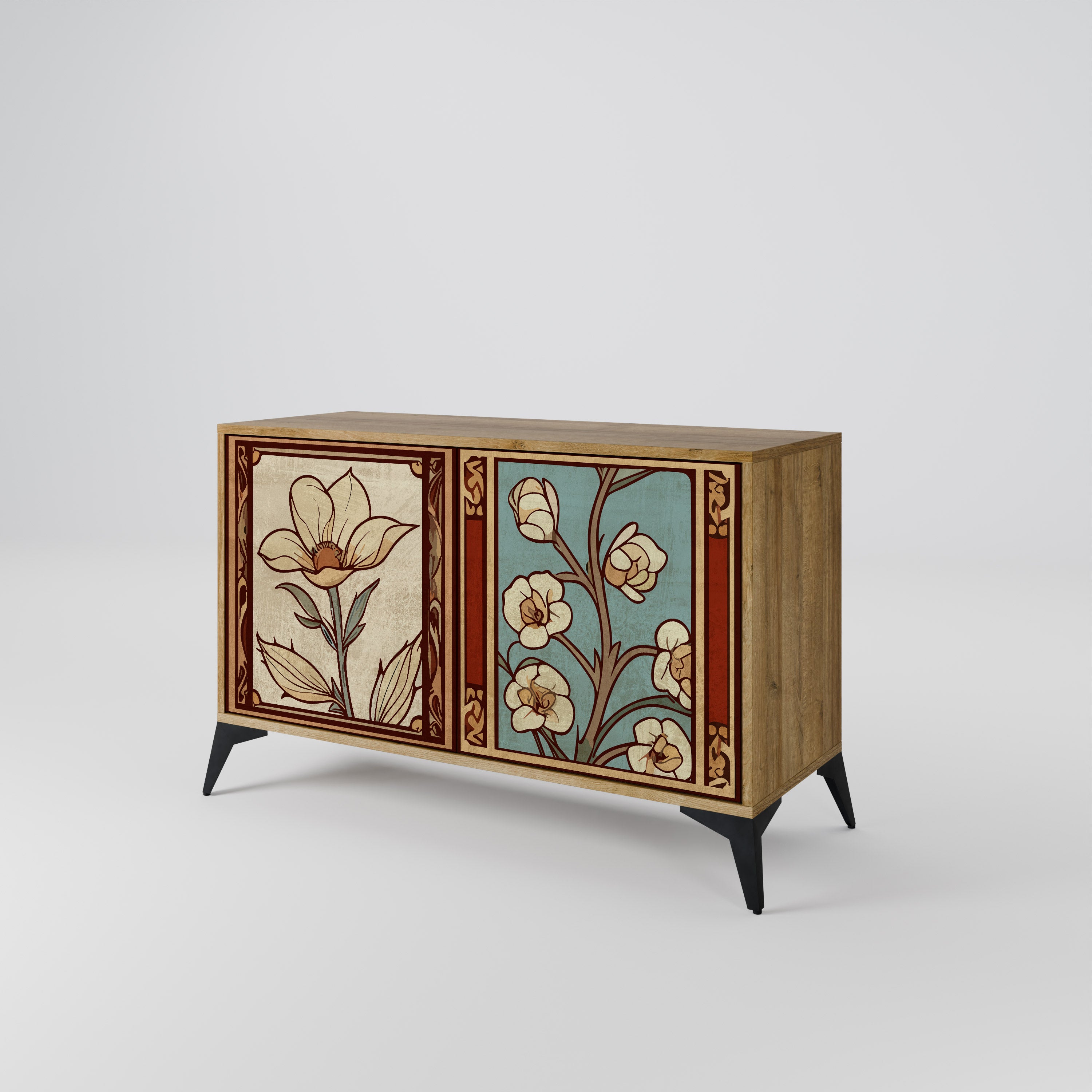 TIMELESS FLORA Komoda 2-drzwiowa