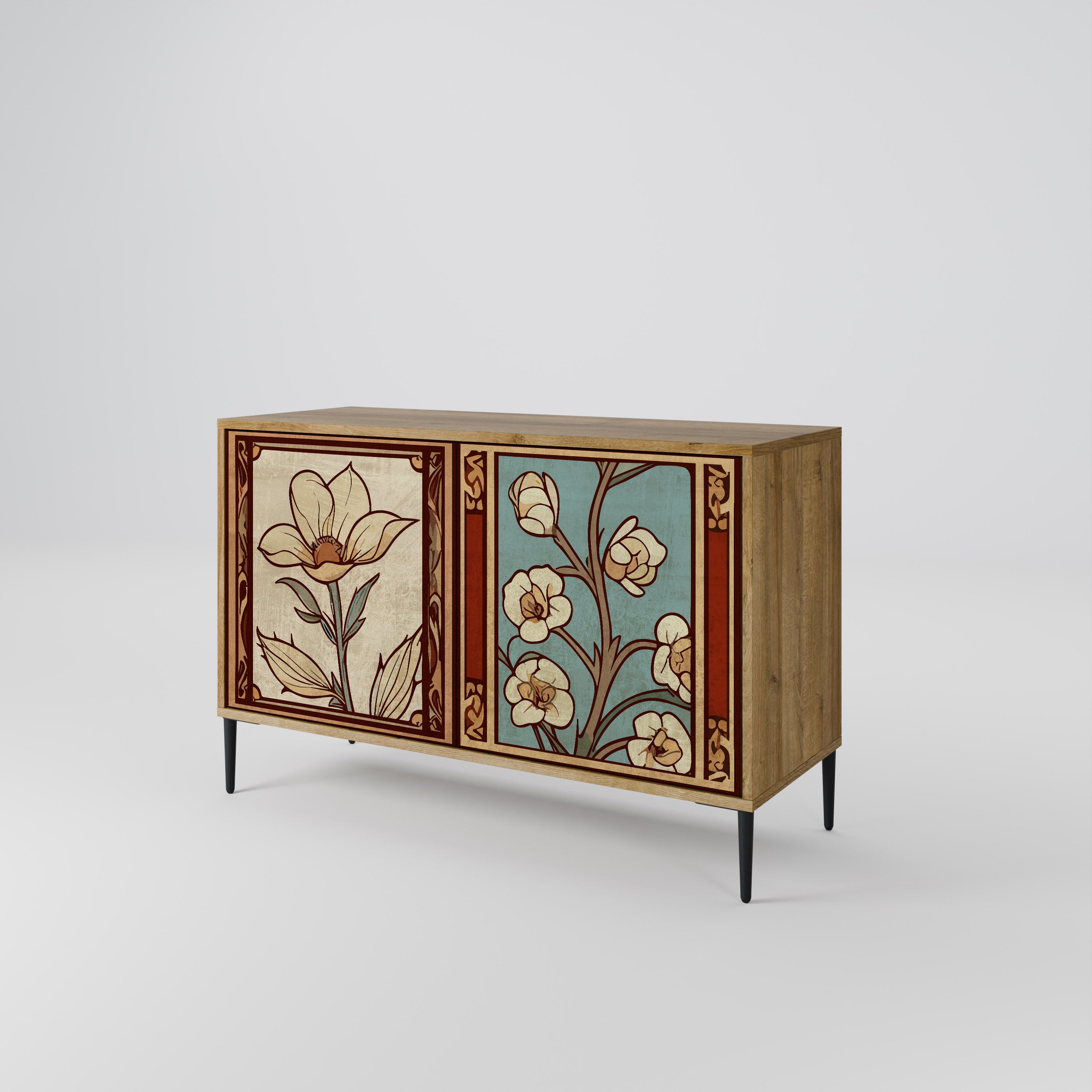 TIMELESS FLORA Komoda 2-drzwiowa
