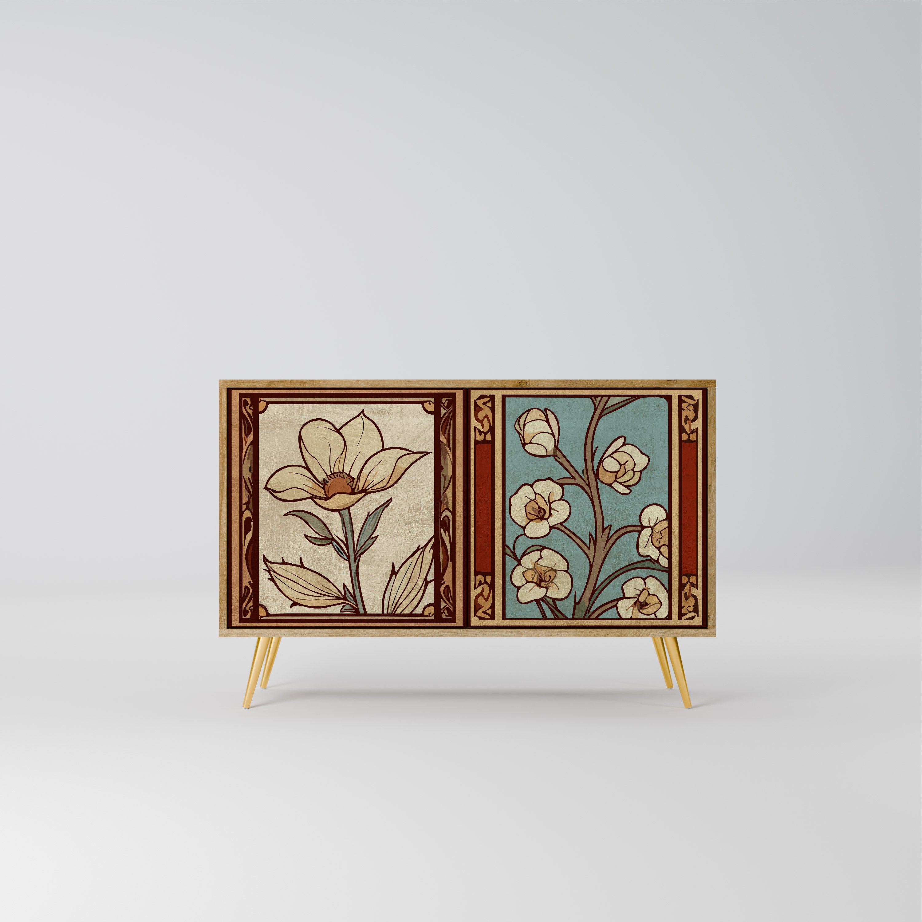 TIMELESS FLORA Komoda 2-drzwiowa