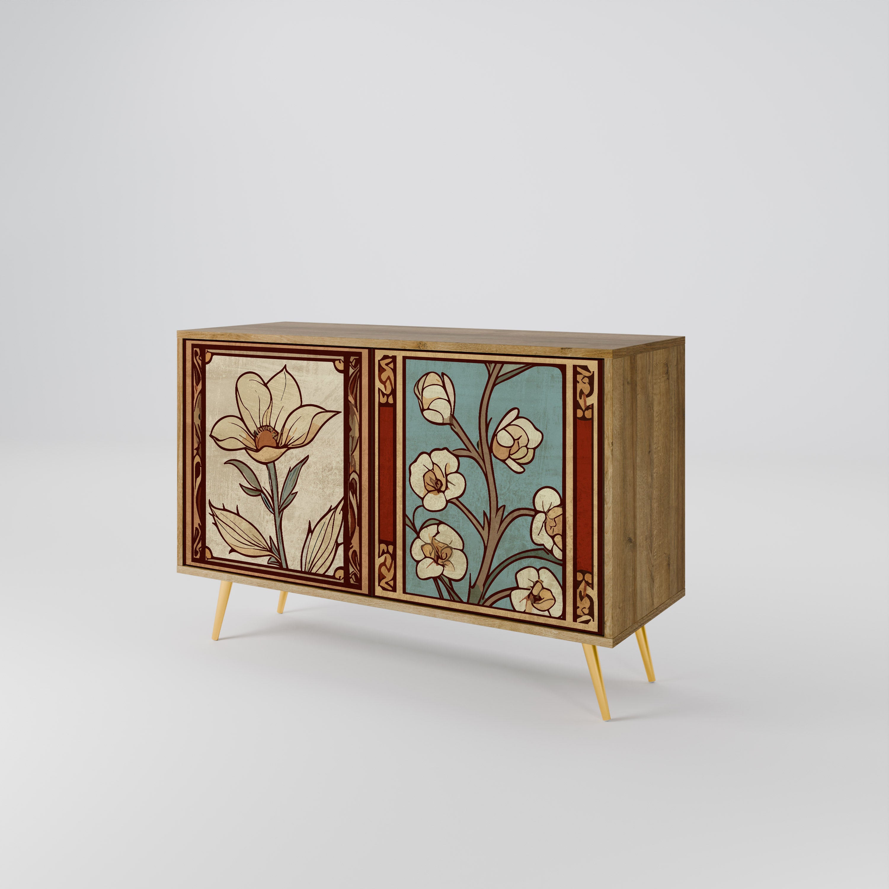 TIMELESS FLORA Komoda 2-drzwiowa