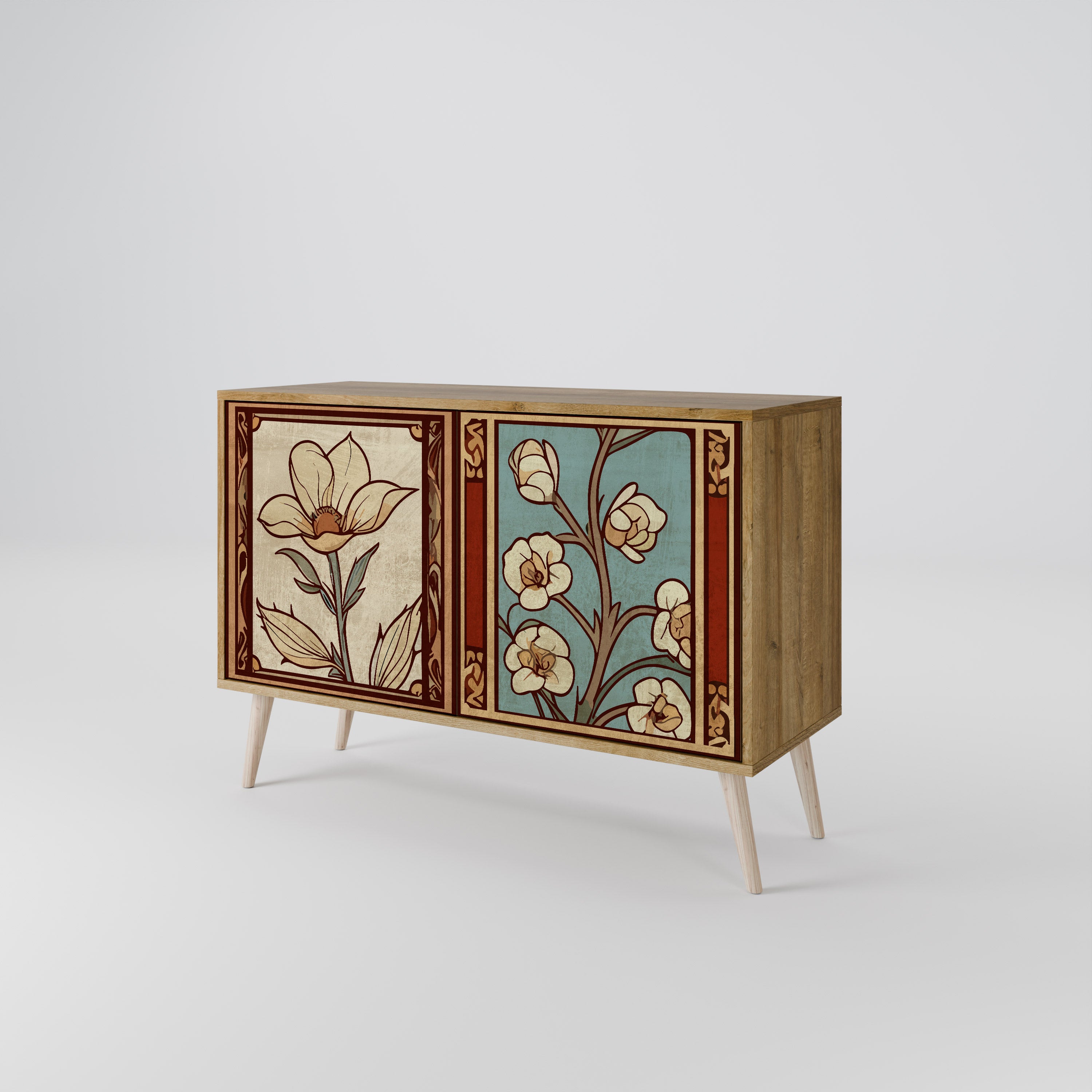 TIMELESS FLORA Komoda 2-drzwiowa