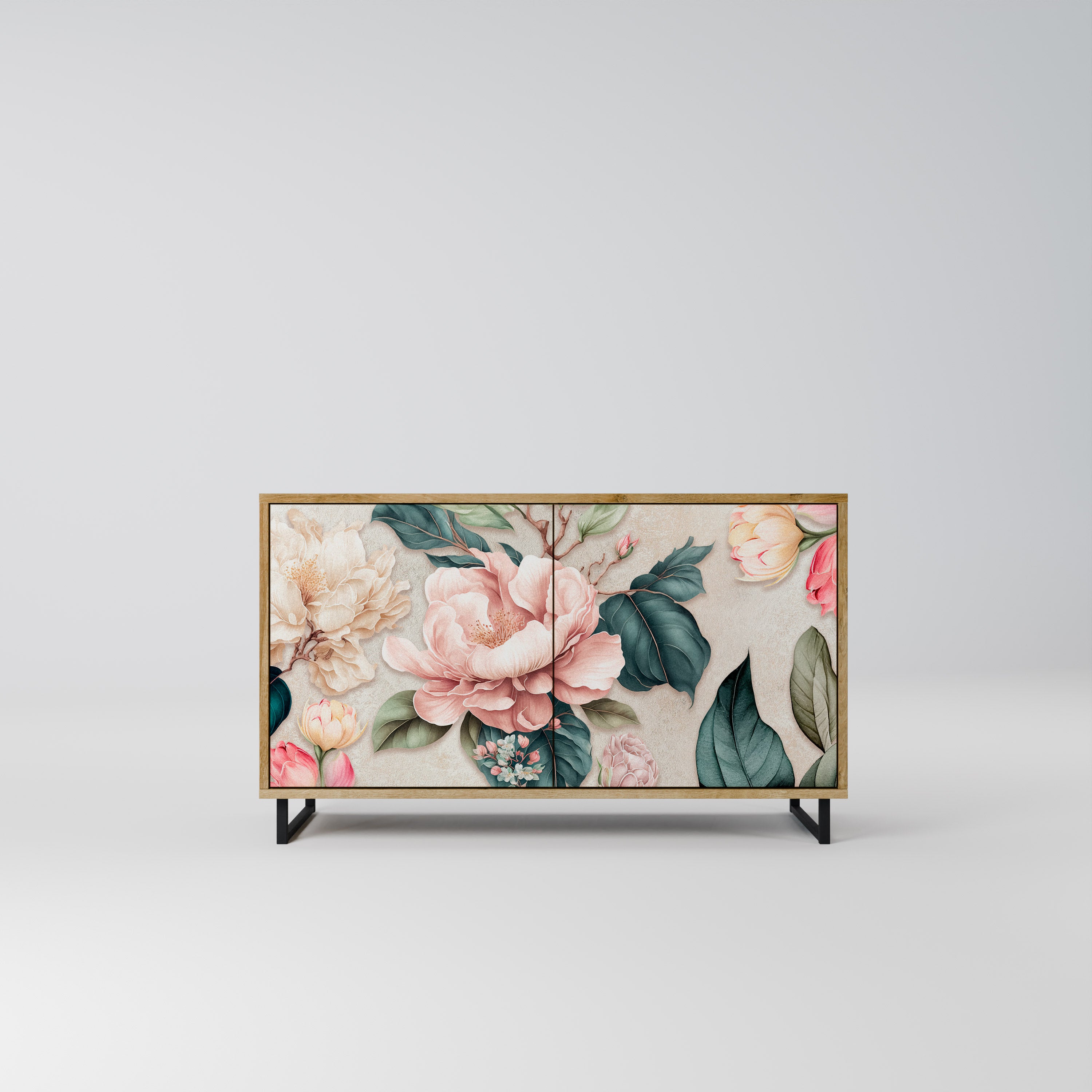 FLORAL GRACE Komoda 2-drzwiowa