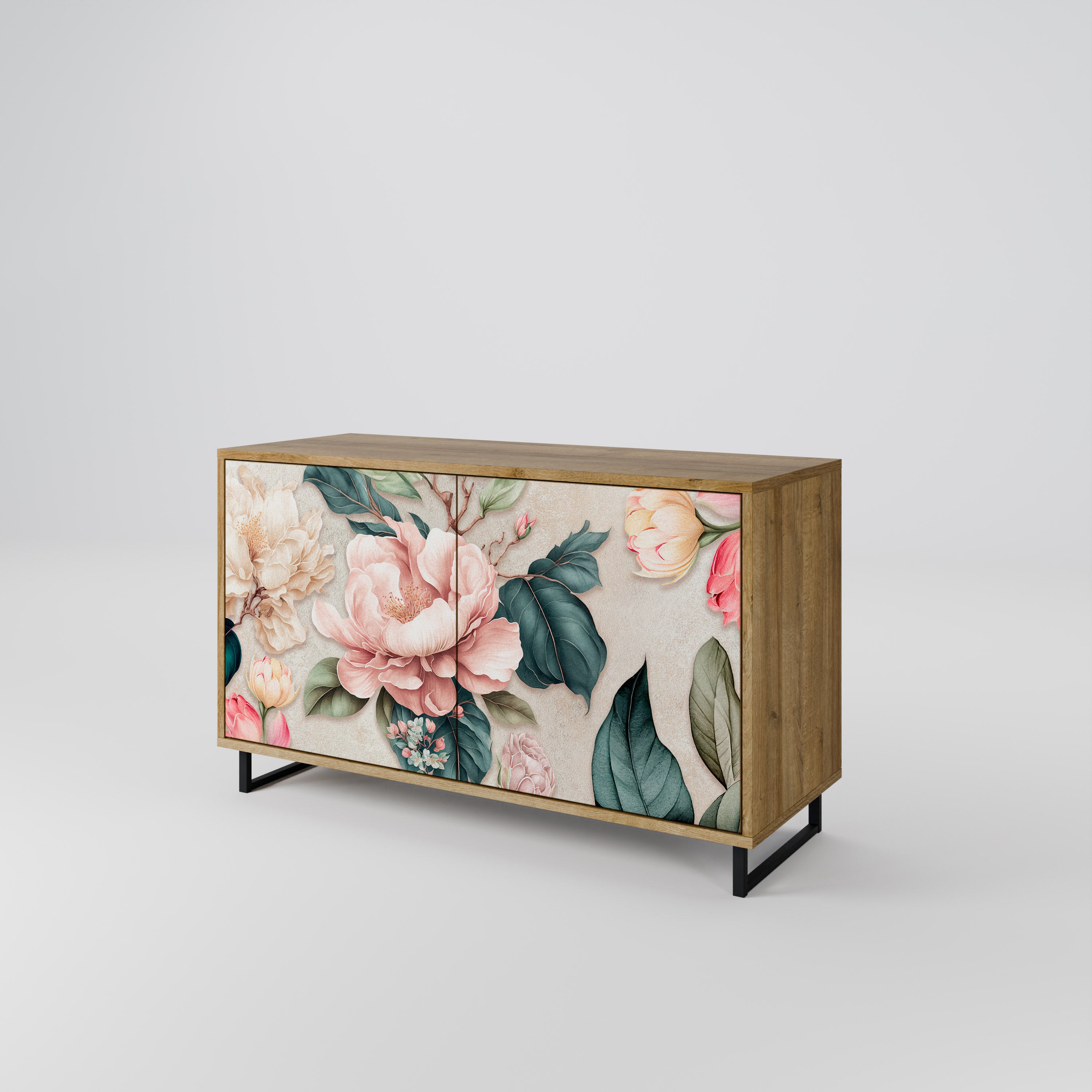 FLORAL GRACE Komoda 2-drzwiowa