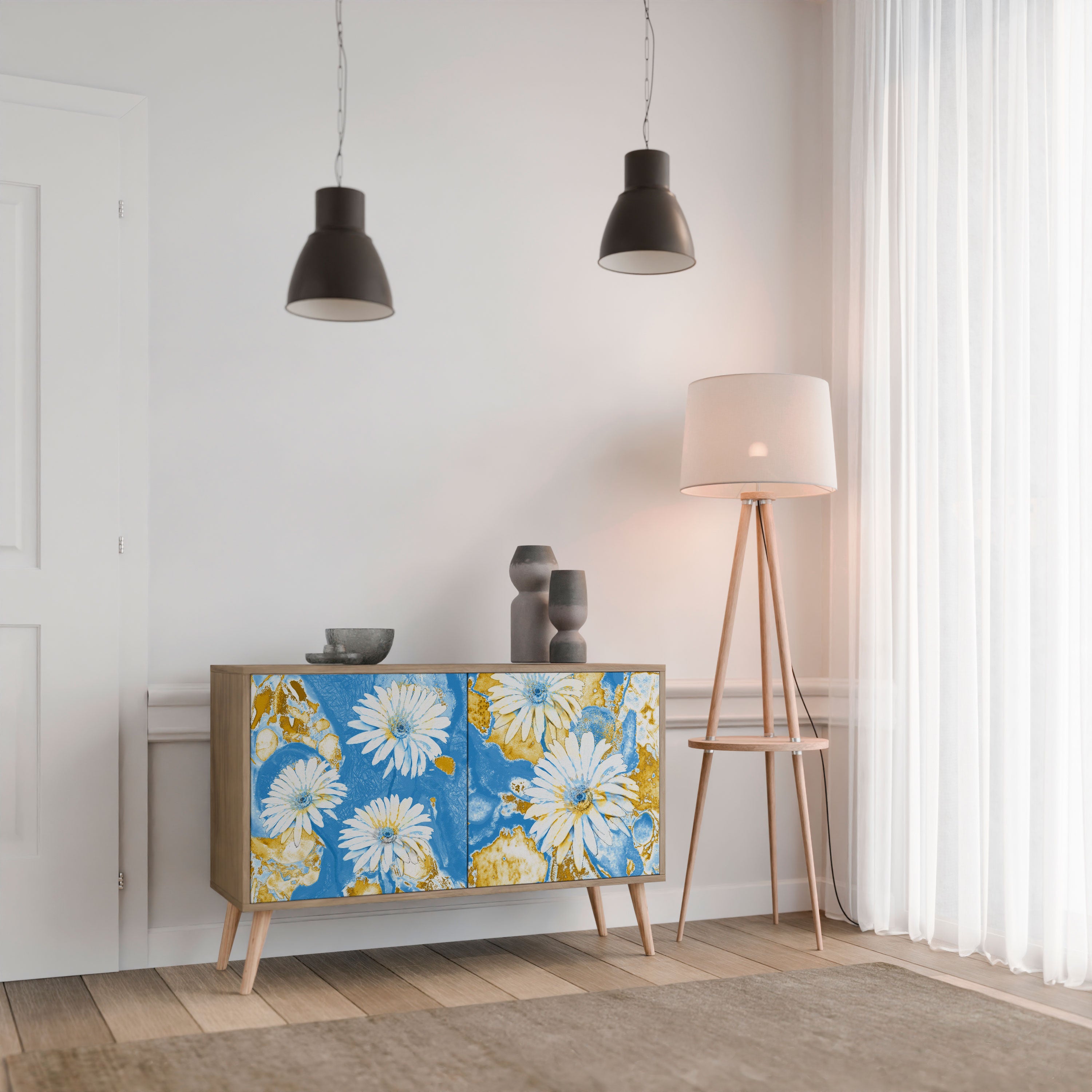 DAISY LUXE Komoda 2-drzwiowa