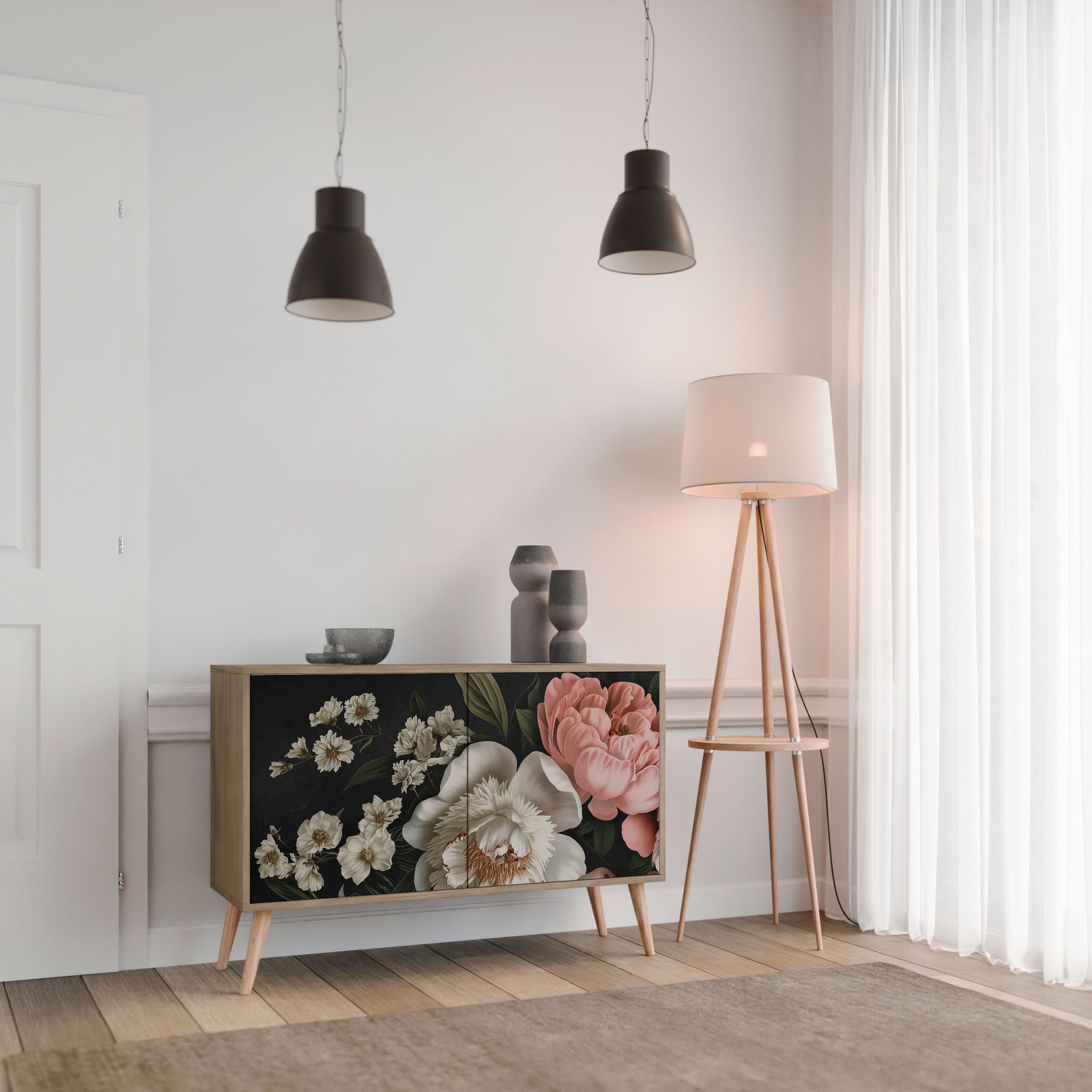 LUSH ELEGANCE Komoda 2-drzwiowa