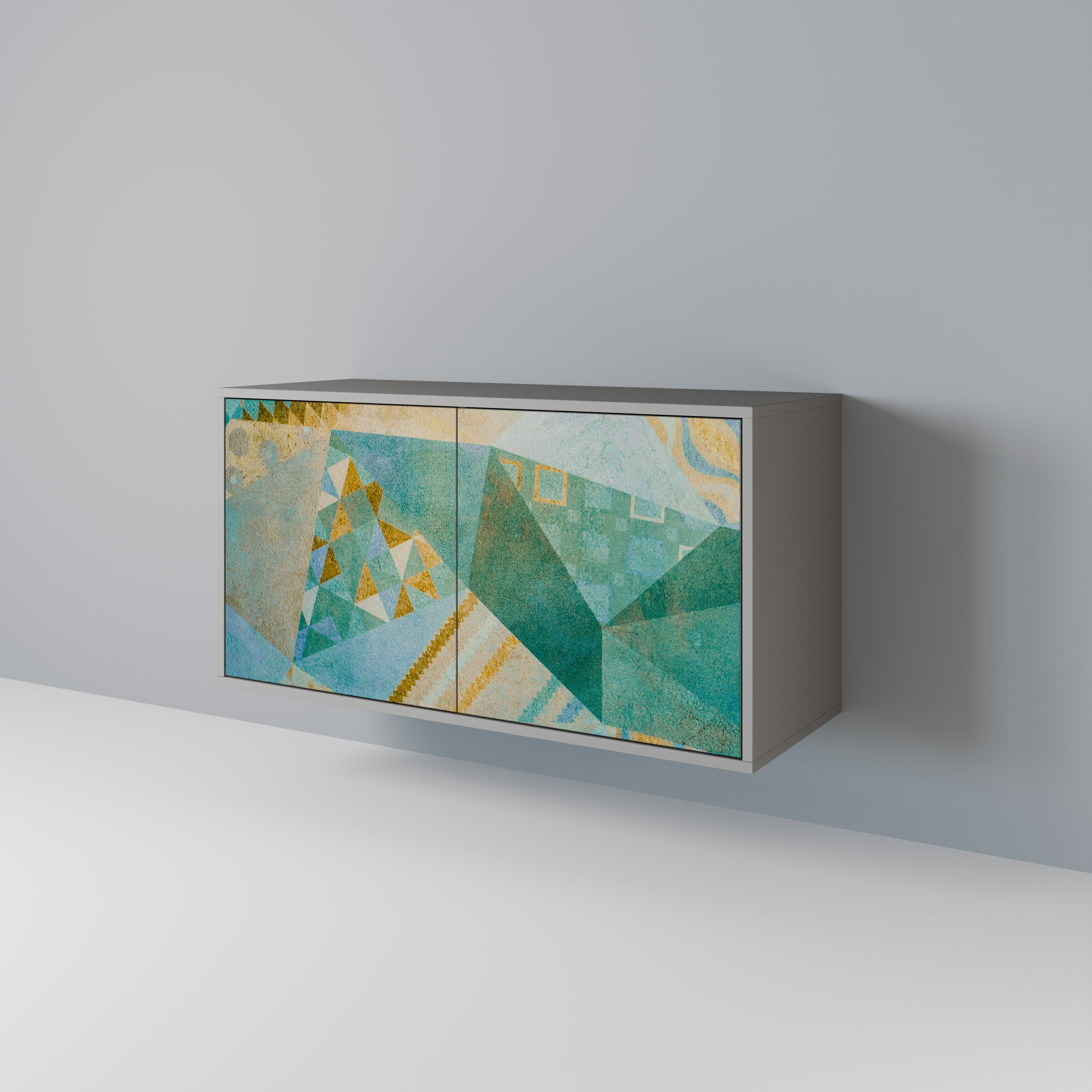 SPECTRUM SPLENDOR Komoda 2-drzwiowa korpus Szary