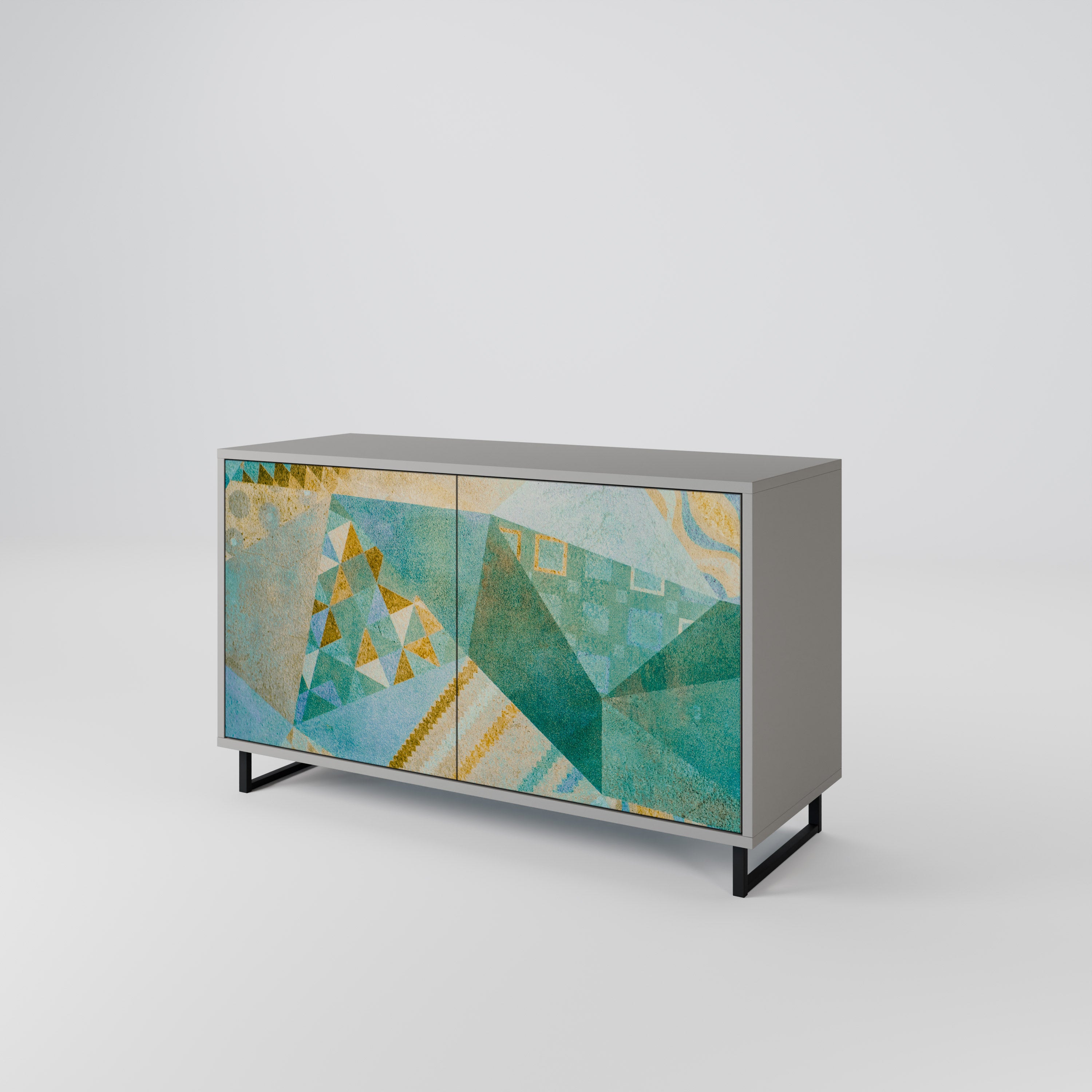 SPECTRUM SPLENDOR Komoda 2-drzwiowa korpus Szary