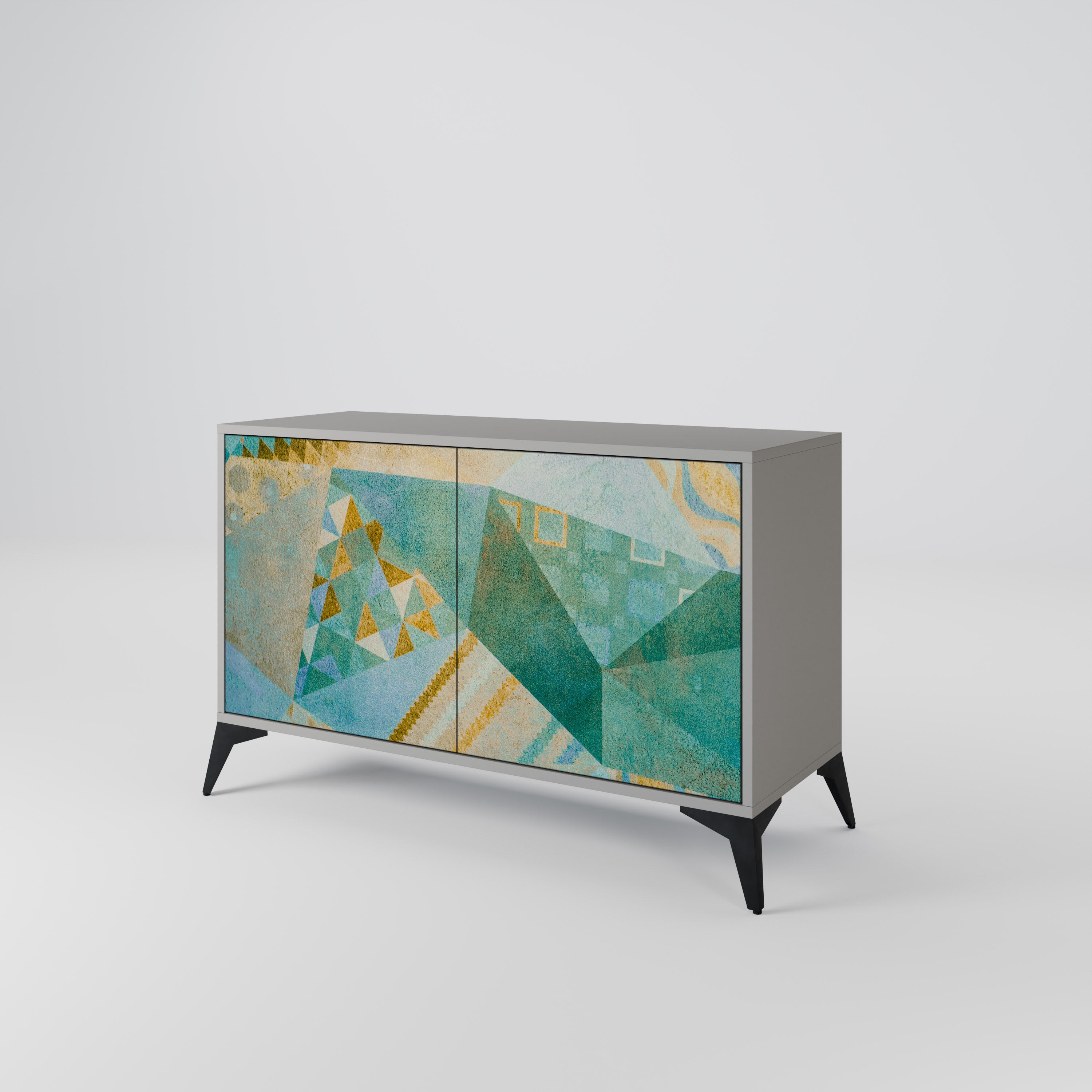SPECTRUM SPLENDOR Komoda 2-drzwiowa korpus Szary