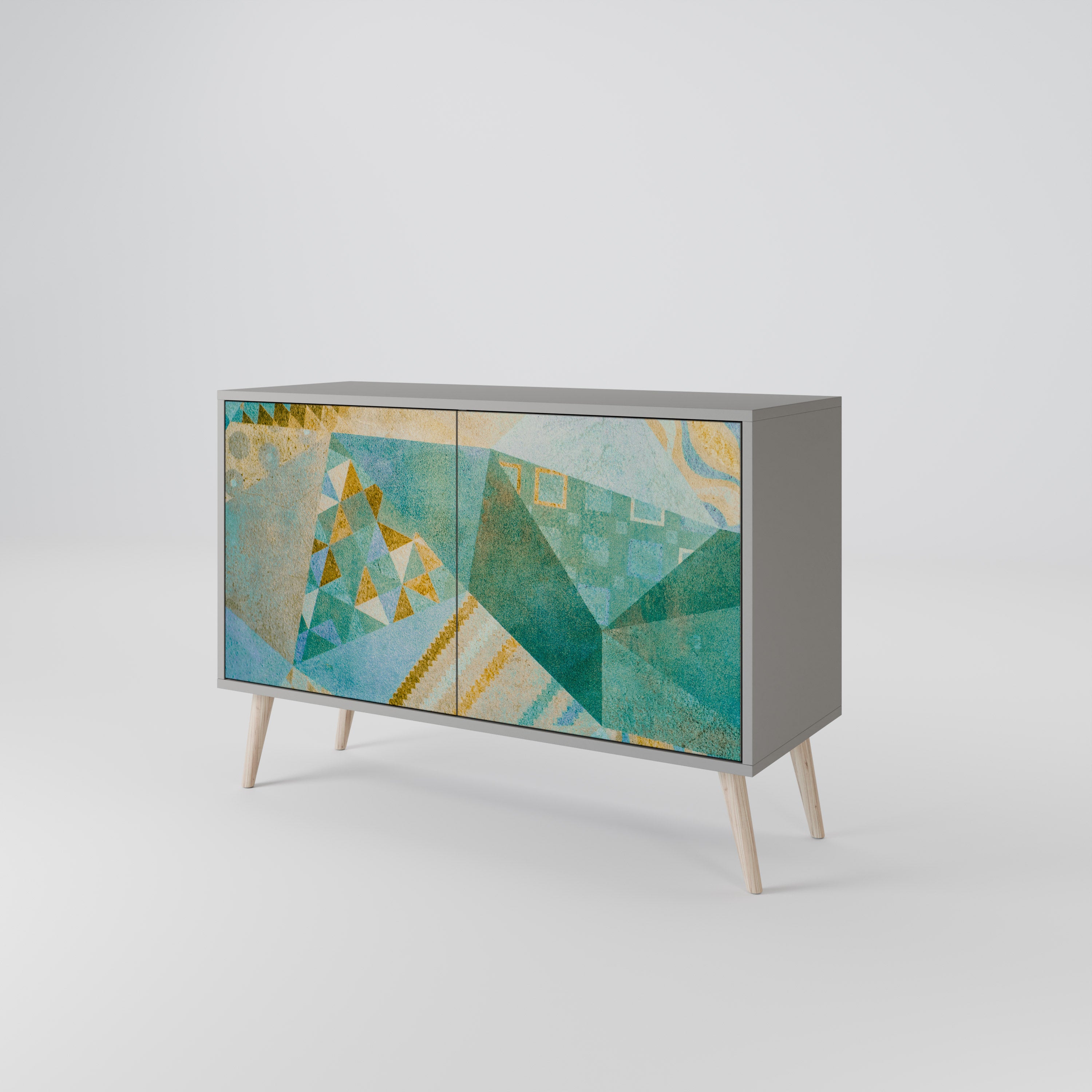 SPECTRUM SPLENDOR Komoda 2-drzwiowa korpus Szary