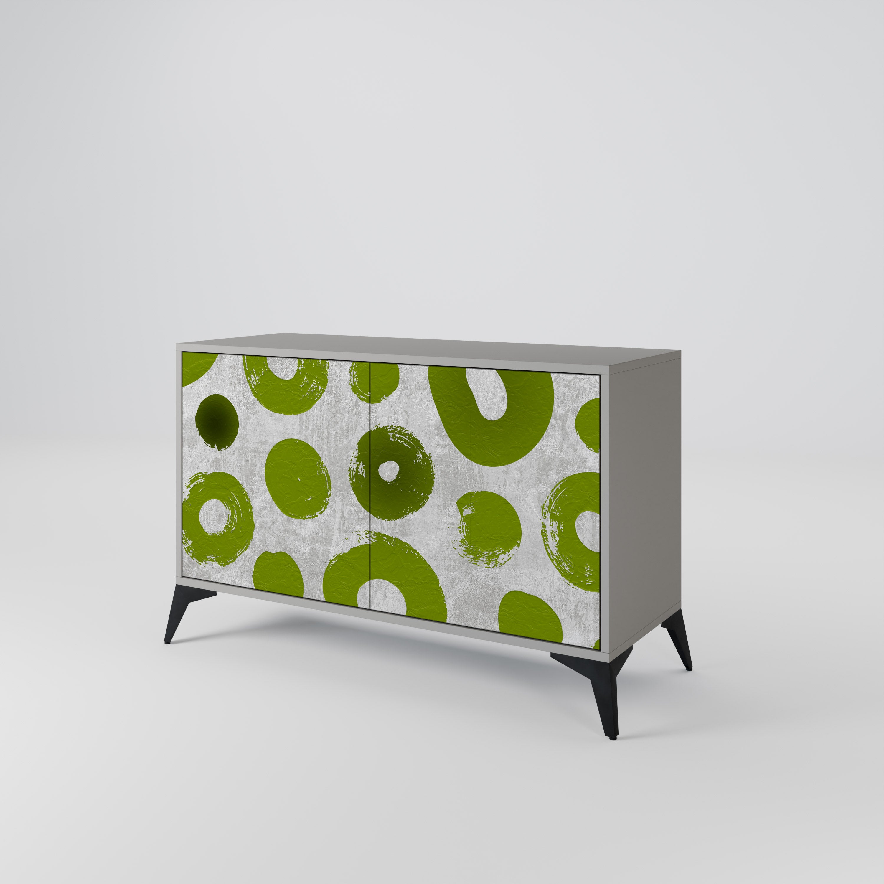 GREEN RHAPSODY Komoda 2-drzwiowa korpus Szary