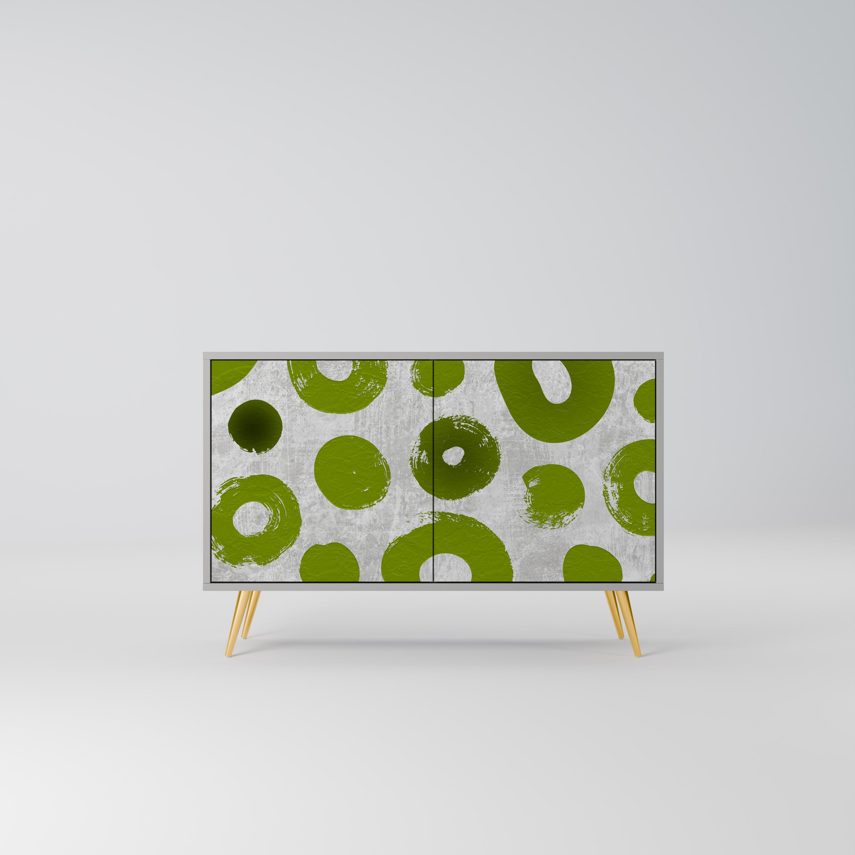 GREEN RHAPSODY Komoda 2-drzwiowa korpus Szary