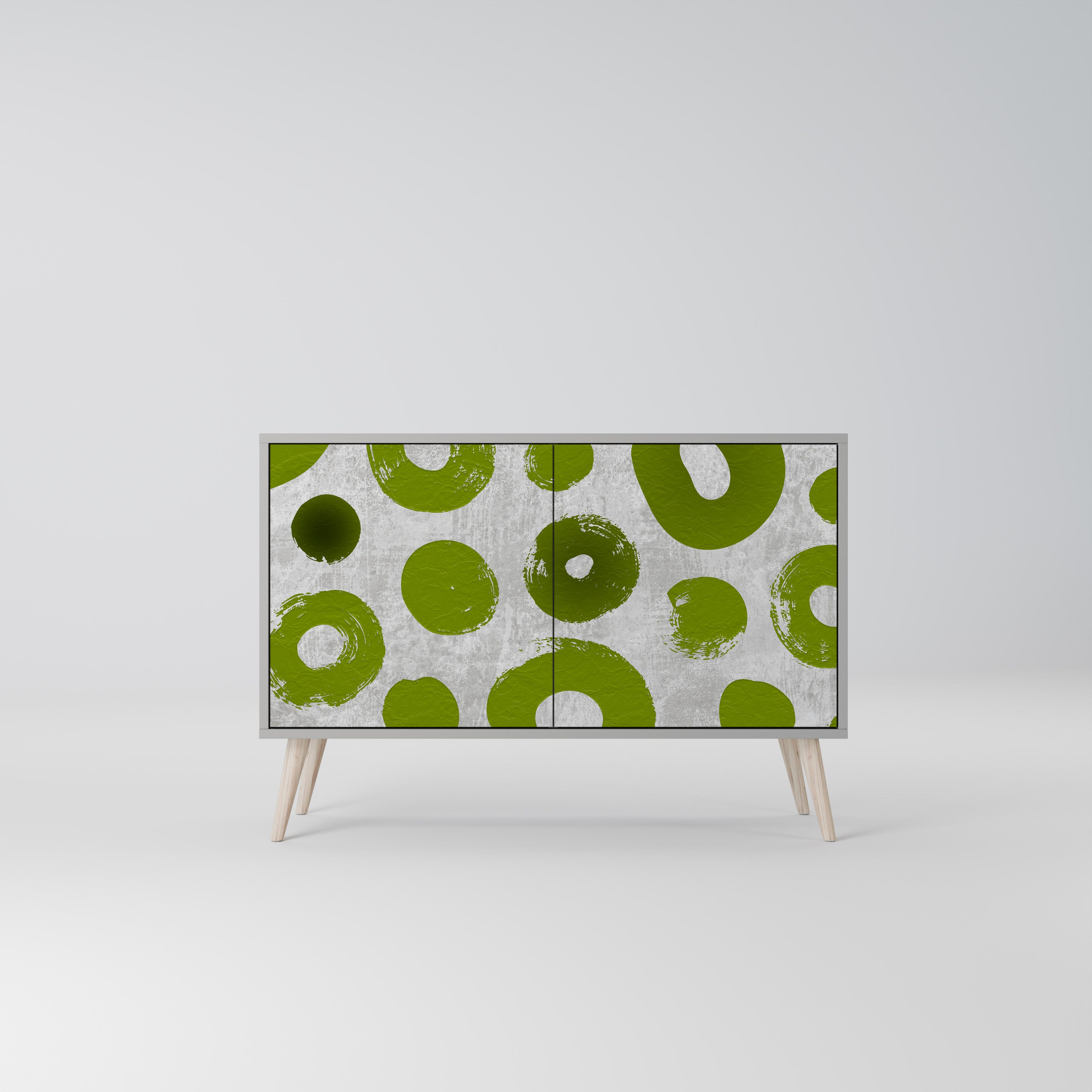 GREEN RHAPSODY Komoda 2-drzwiowa korpus Szary
