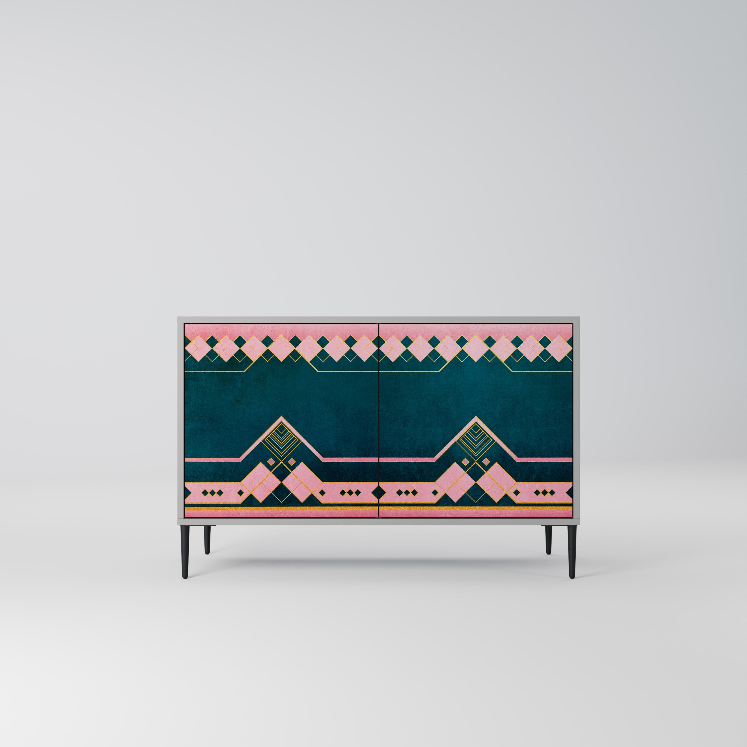 ROYAL COMPOSITION Komoda 2-drzwiowa korpus Szary