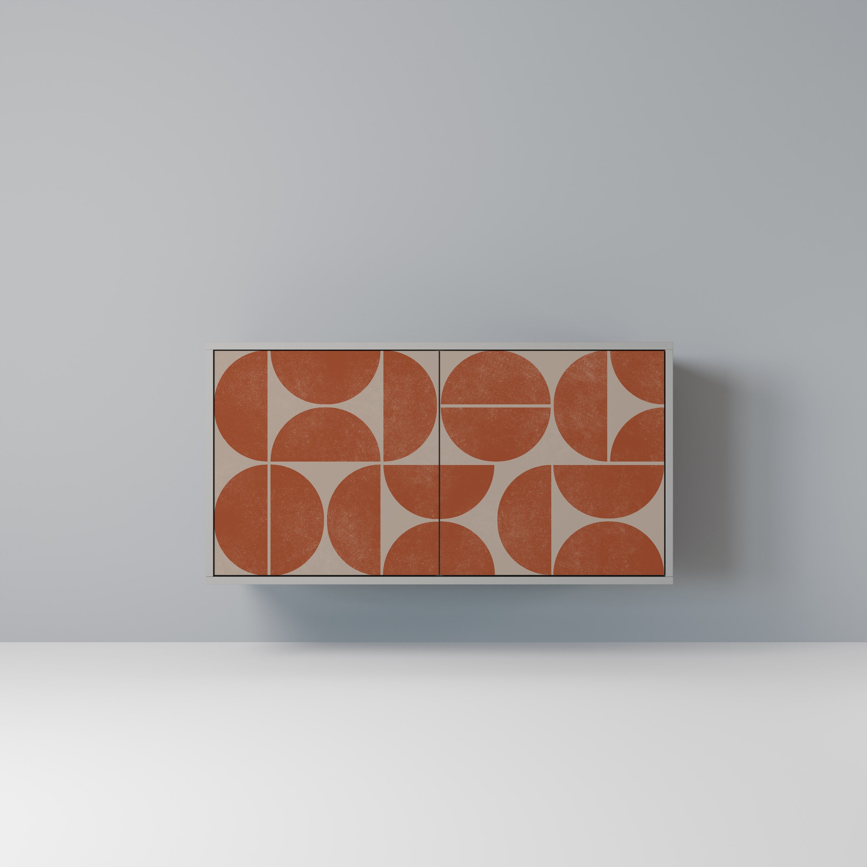 REPETITION COMPULSION Komoda 2-drzwiowa korpus Szary