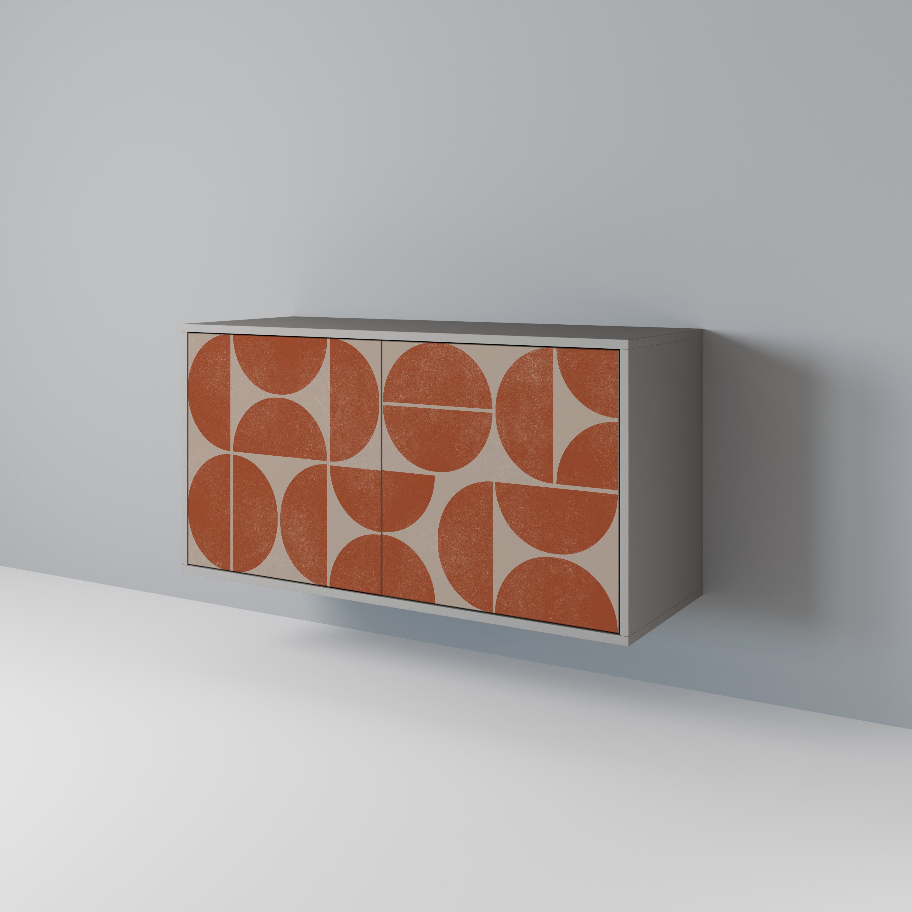 REPETITION COMPULSION Komoda 2-drzwiowa korpus Szary