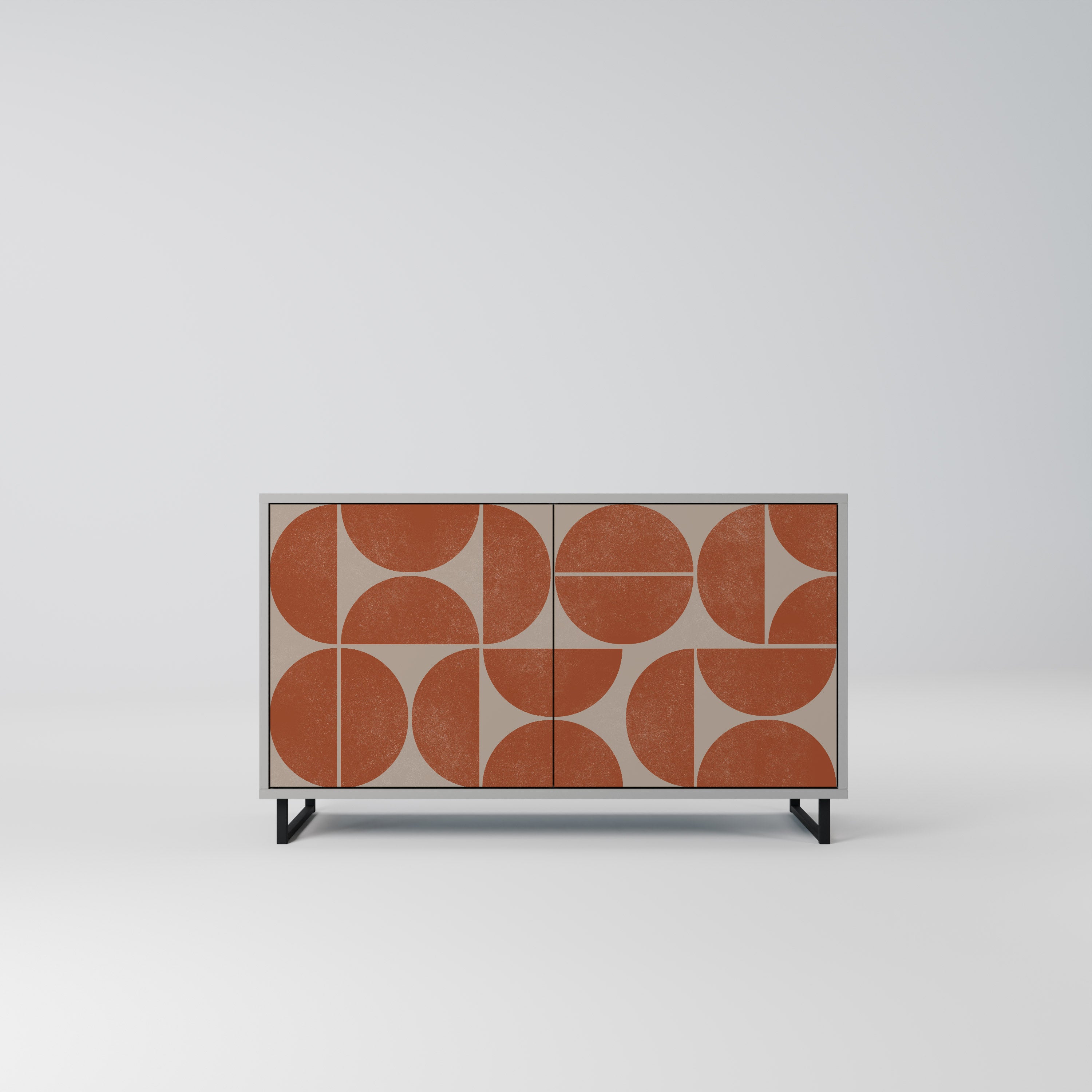 REPETITION COMPULSION Komoda 2-drzwiowa korpus Szary