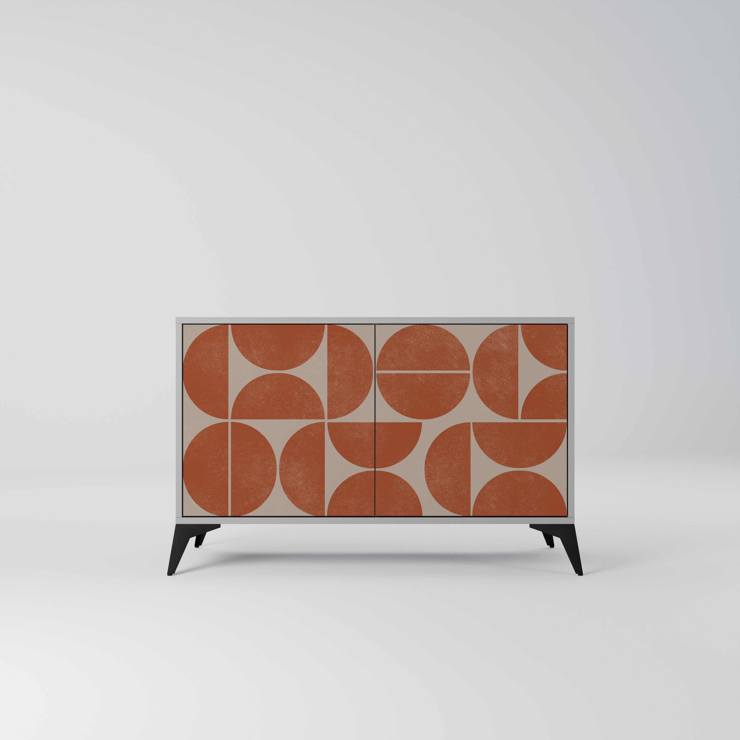 REPETITION COMPULSION Komoda 2-drzwiowa korpus Szary