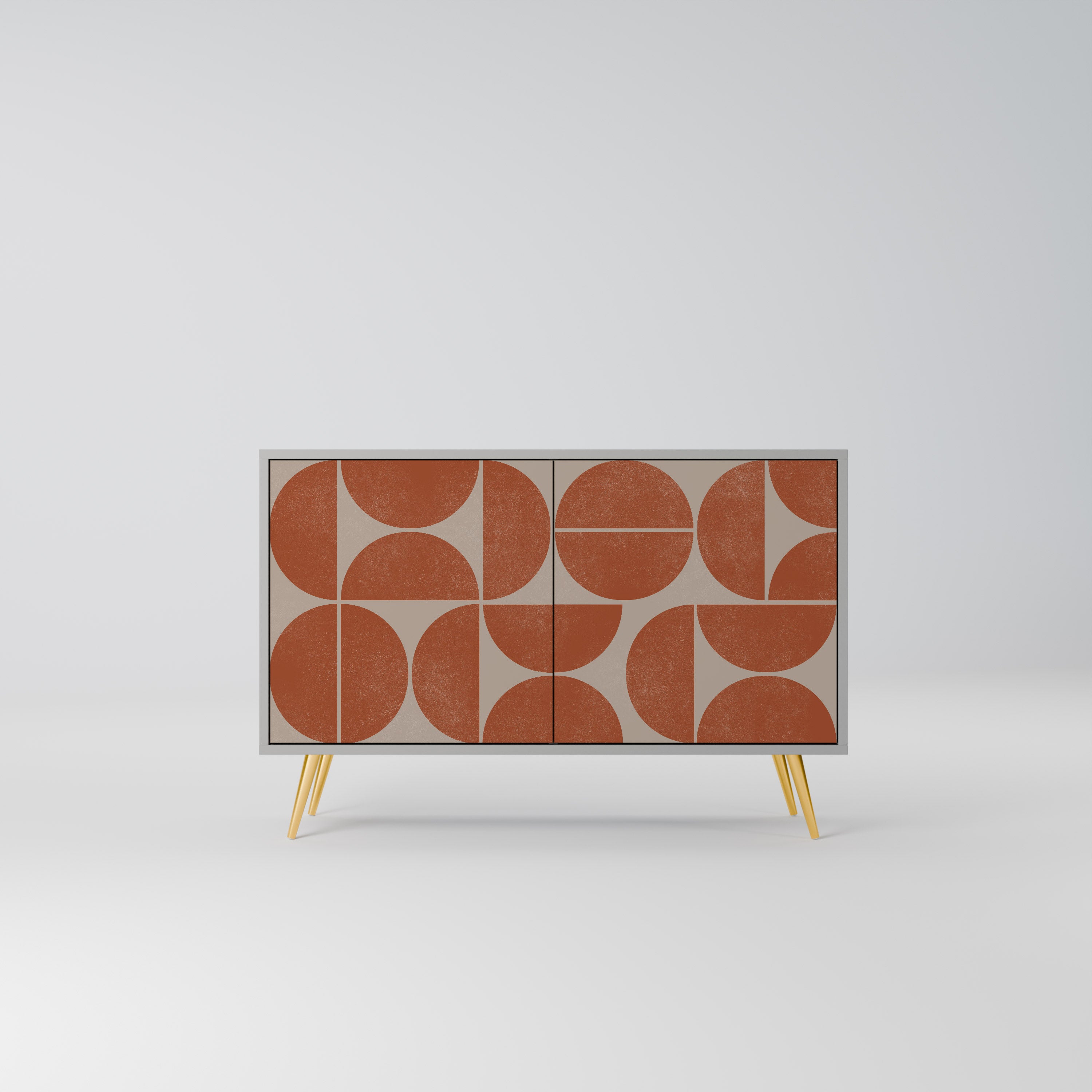 REPETITION COMPULSION Komoda 2-drzwiowa korpus Szary