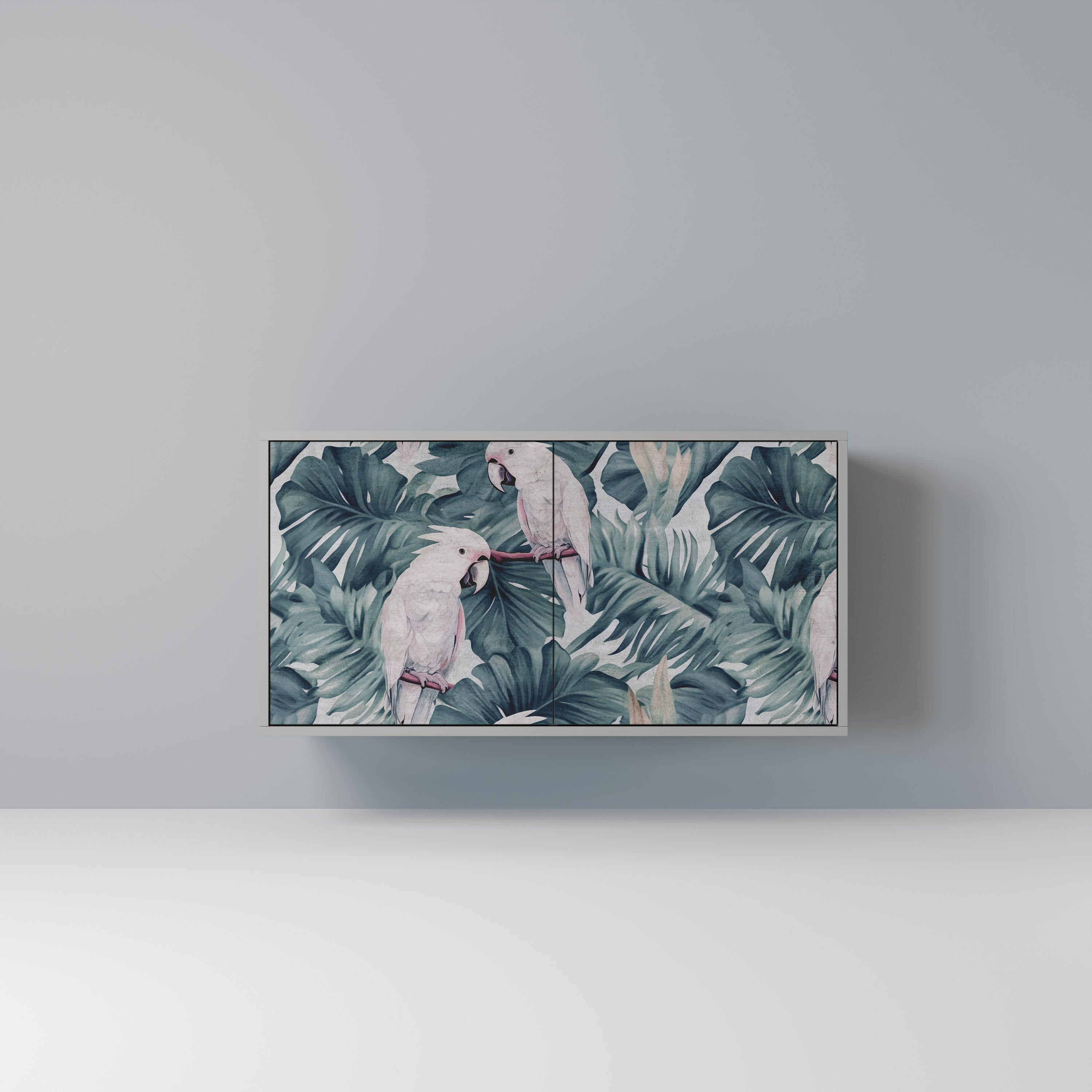 POPINJAY LOOK Komoda 2-drzwiowa korpus Szary