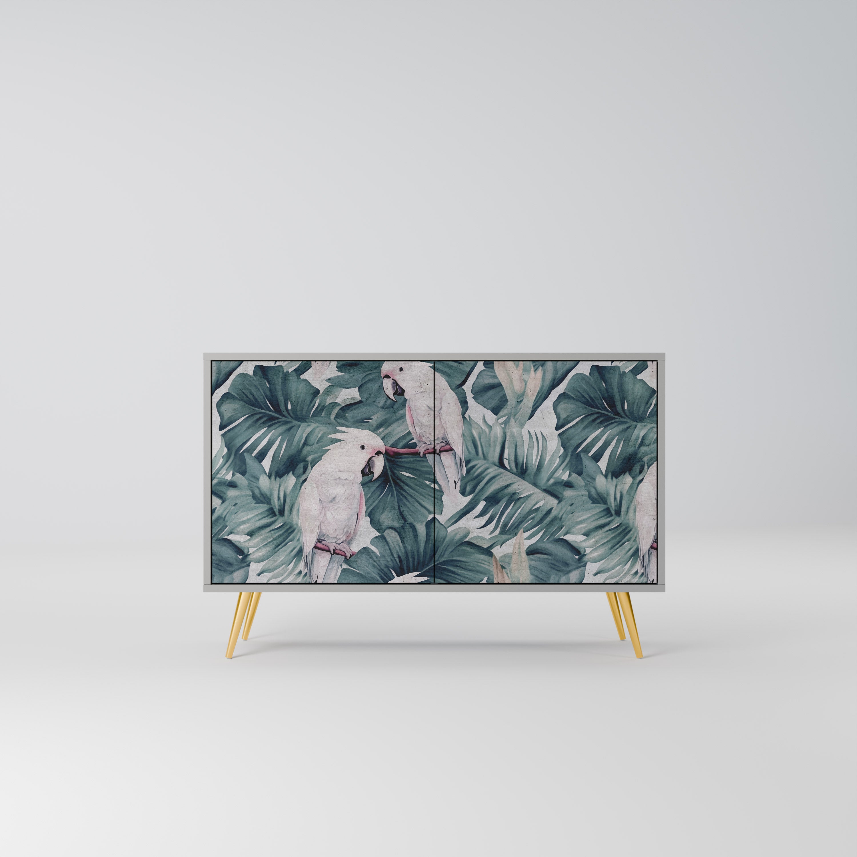 POPINJAY LOOK Komoda 2-drzwiowa korpus Szary