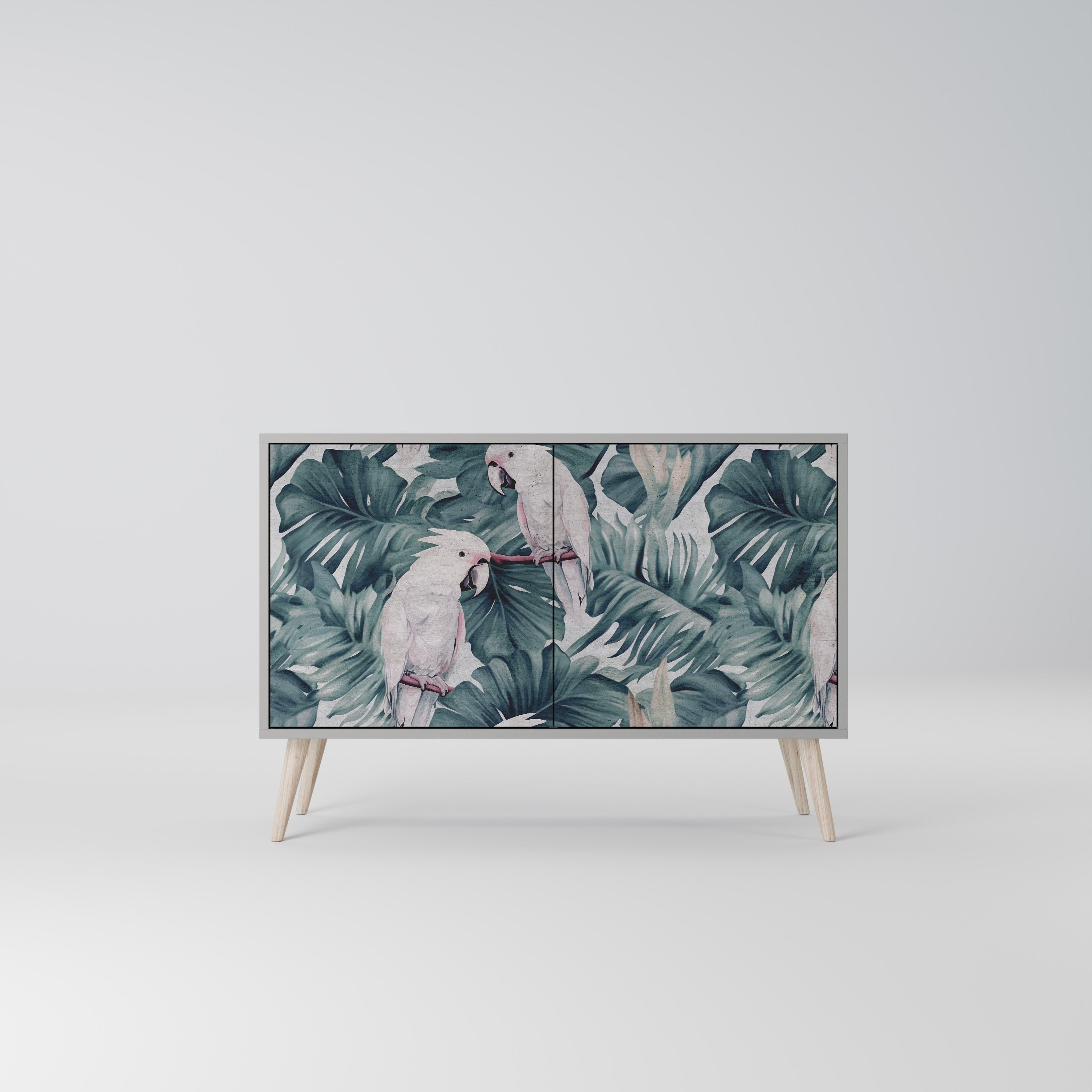 POPINJAY LOOK Komoda 2-drzwiowa korpus Szary