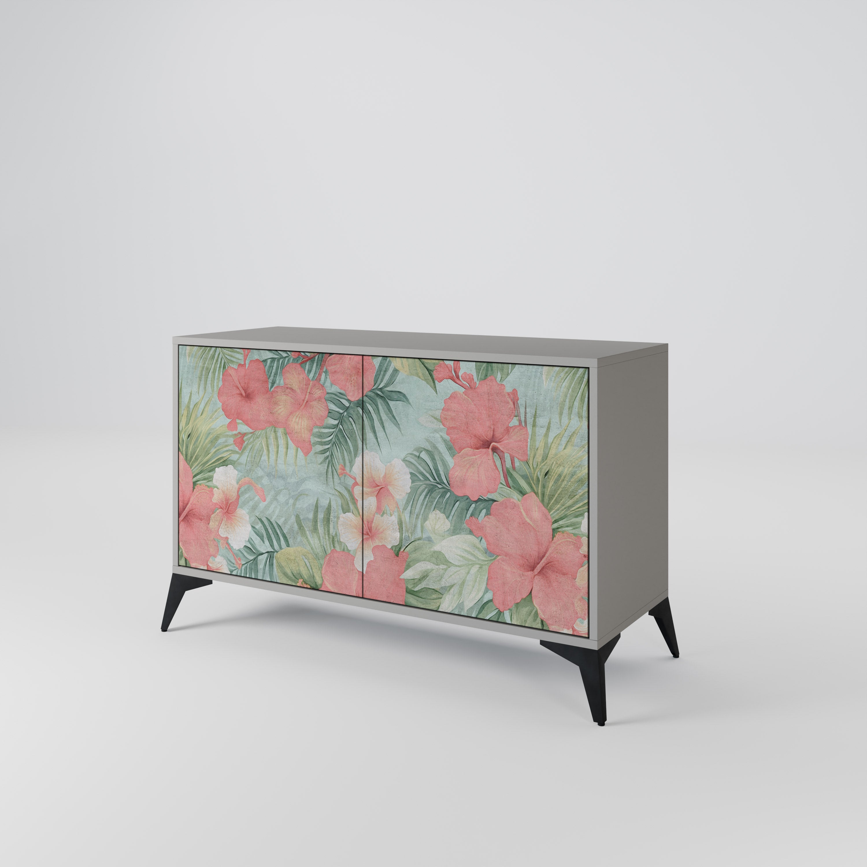 HAWAIIAN SPIRIT Komoda 2-drzwiowa korpus Szary