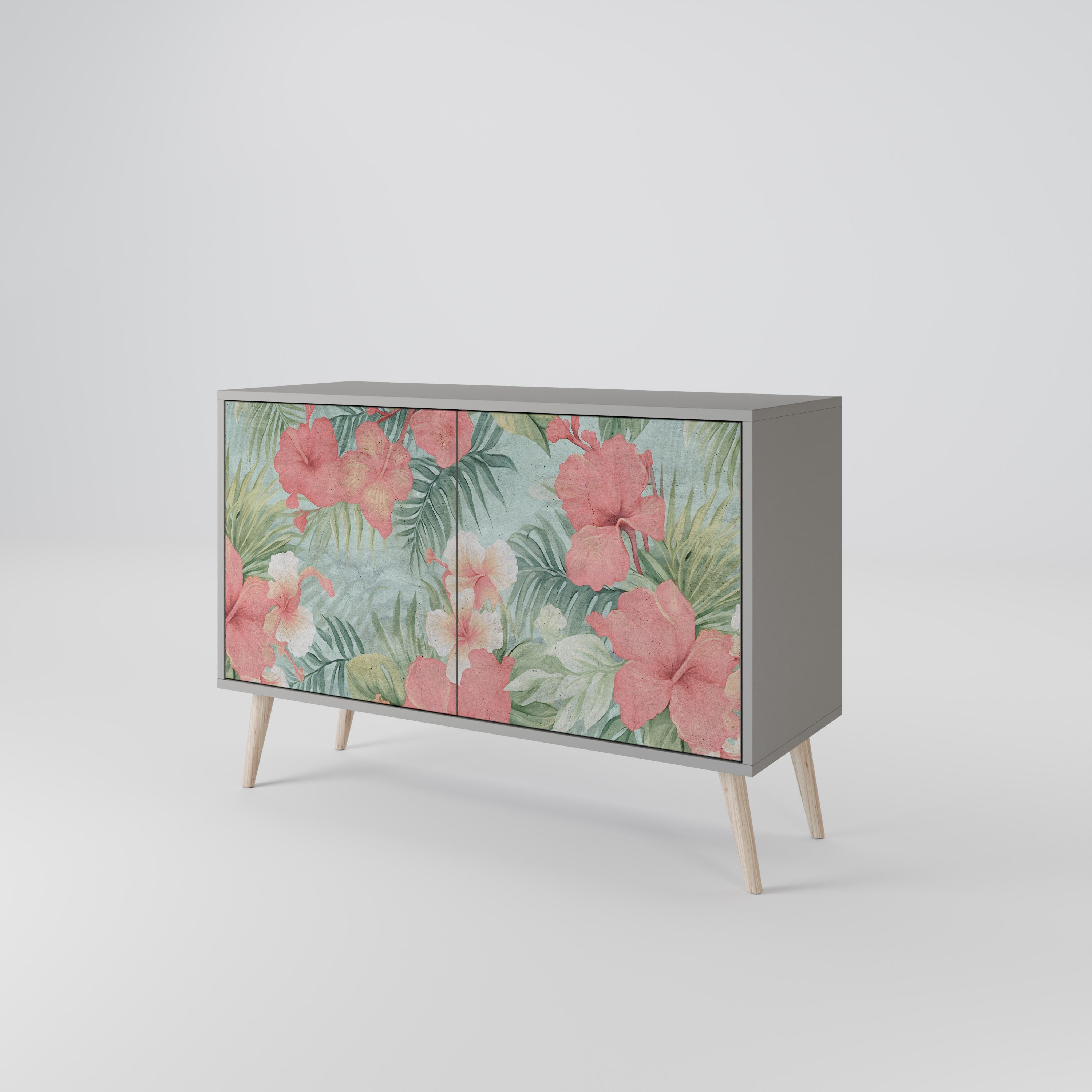 HAWAIIAN SPIRIT Komoda 2-drzwiowa korpus Szary