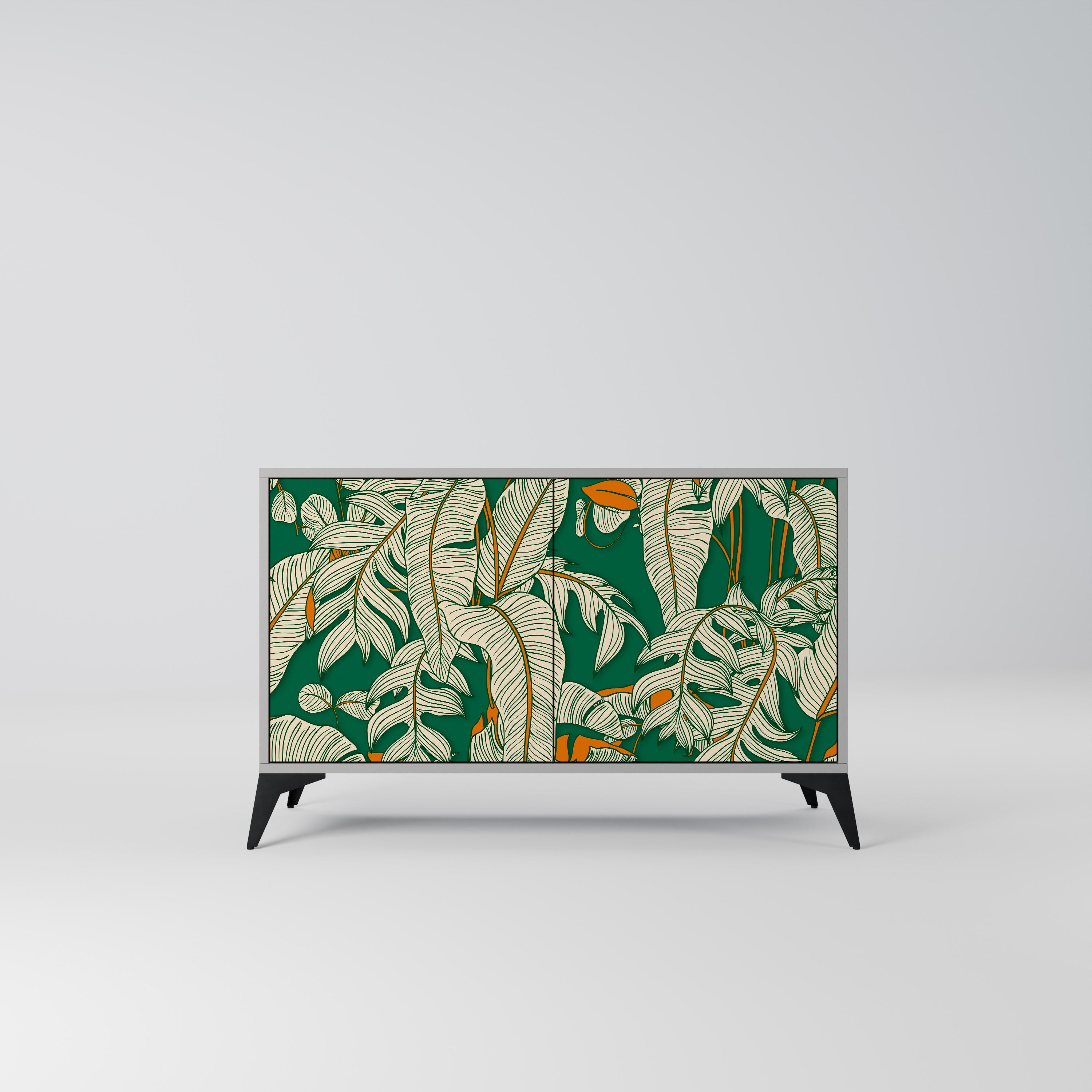 VERDANT PLEASURES Komoda 2-drzwiowa korpus Szary