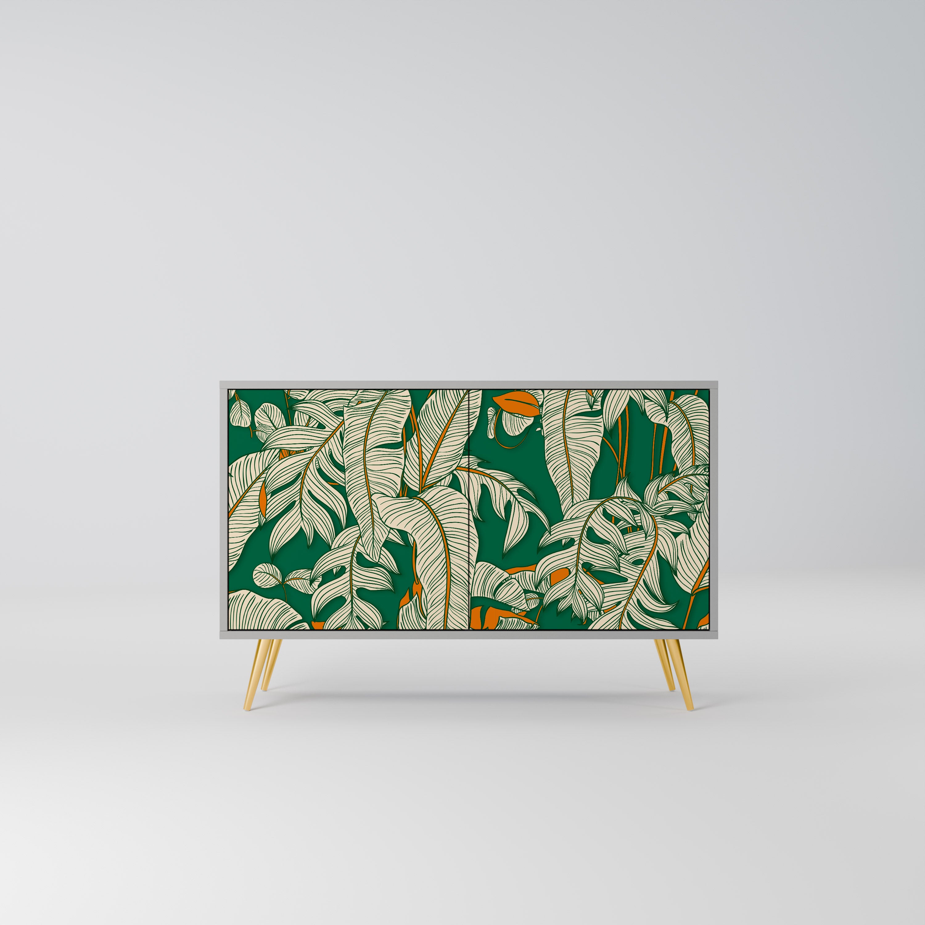 VERDANT PLEASURES Komoda 2-drzwiowa korpus Szary