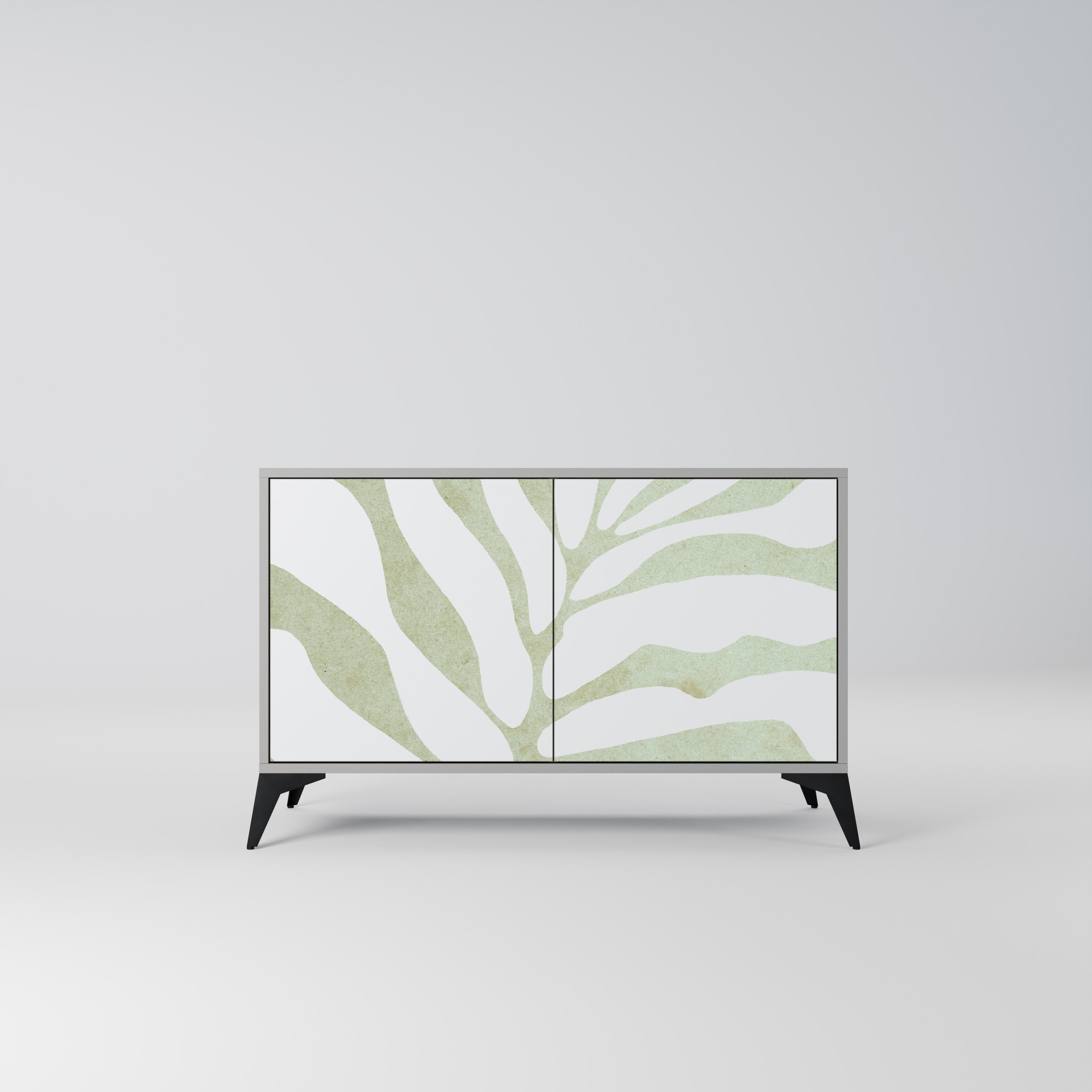 BOTANICAL SPARK Komoda 2-drzwiowa korpus Szary