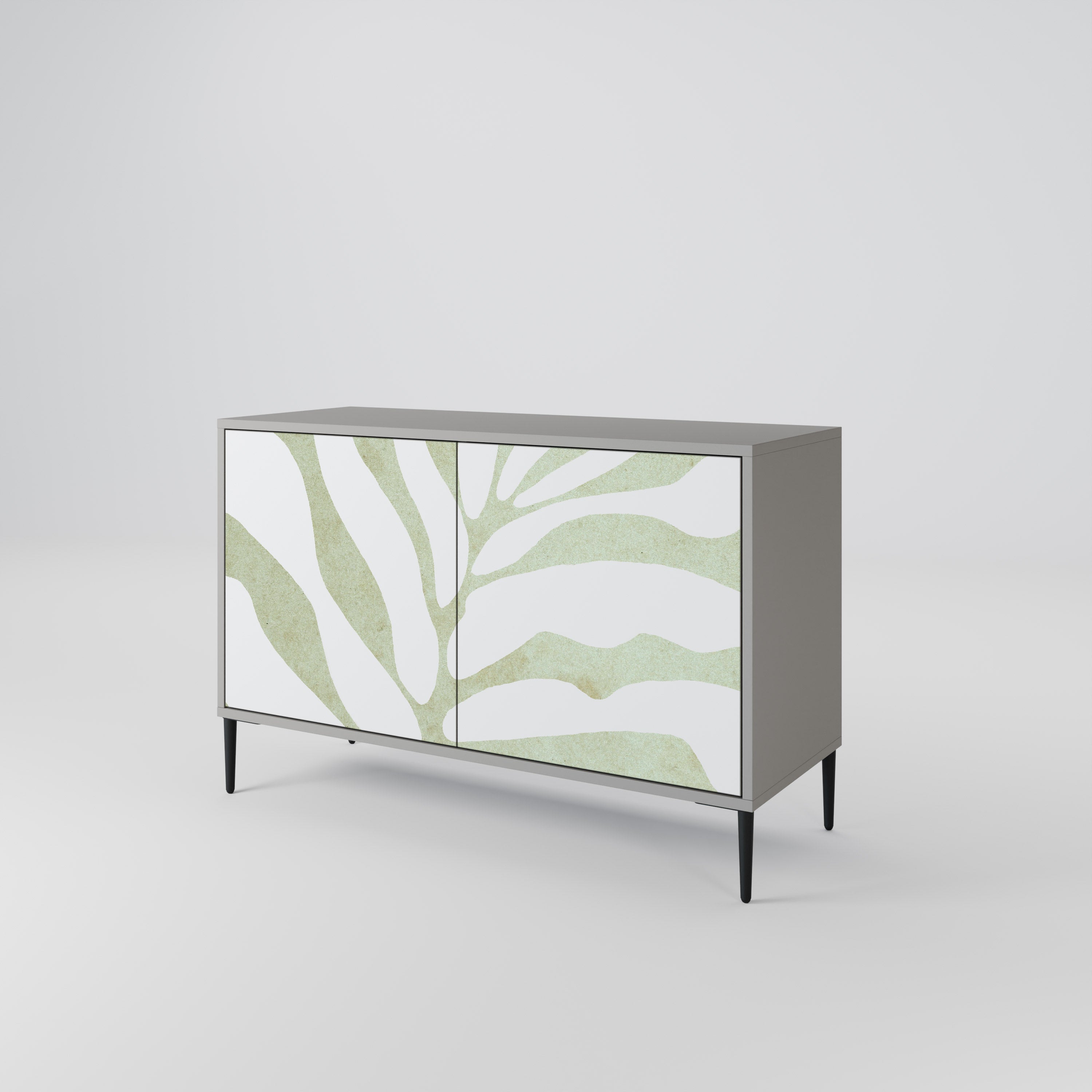 BOTANICAL SPARK Komoda 2-drzwiowa korpus Szary