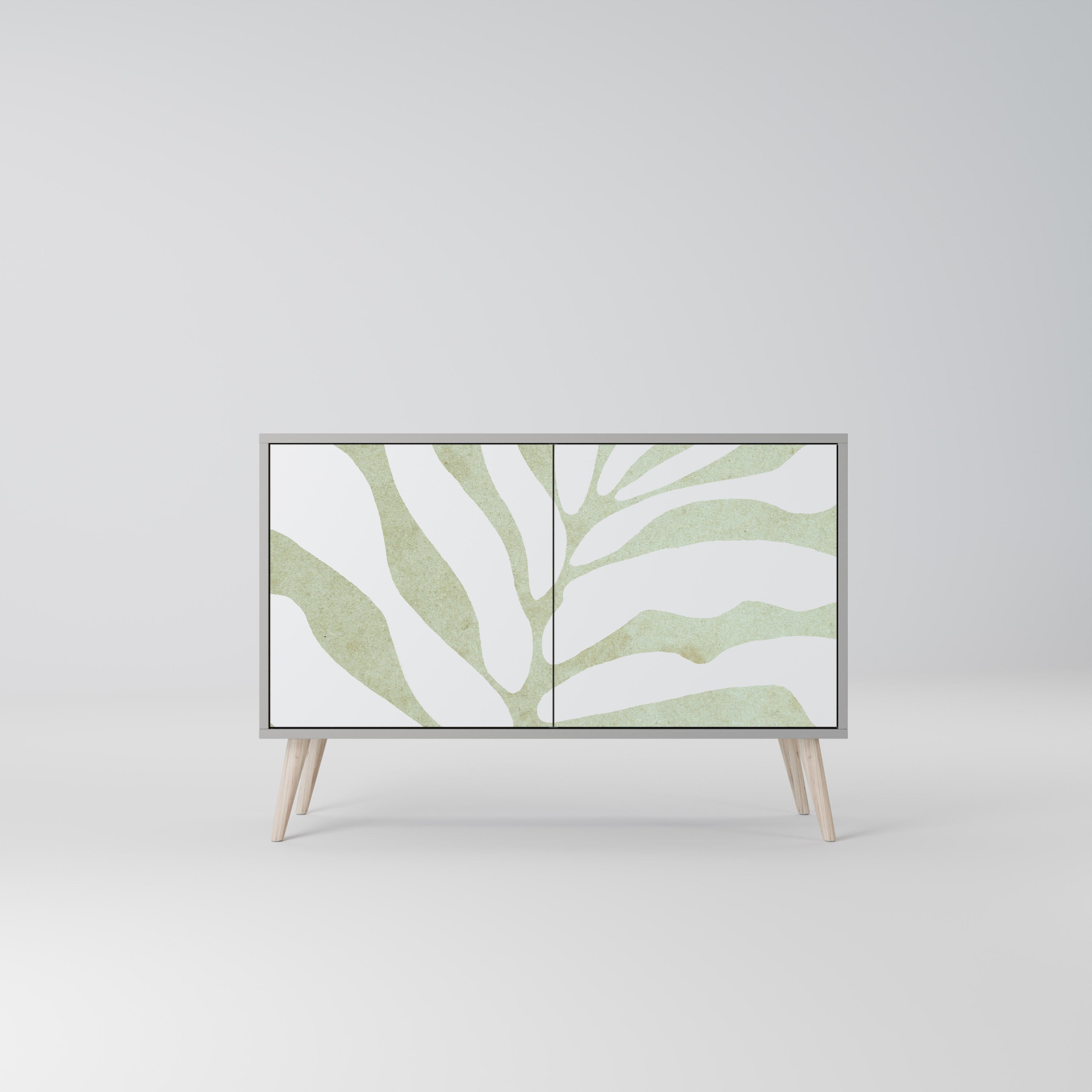 BOTANICAL SPARK Komoda 2-drzwiowa korpus Szary