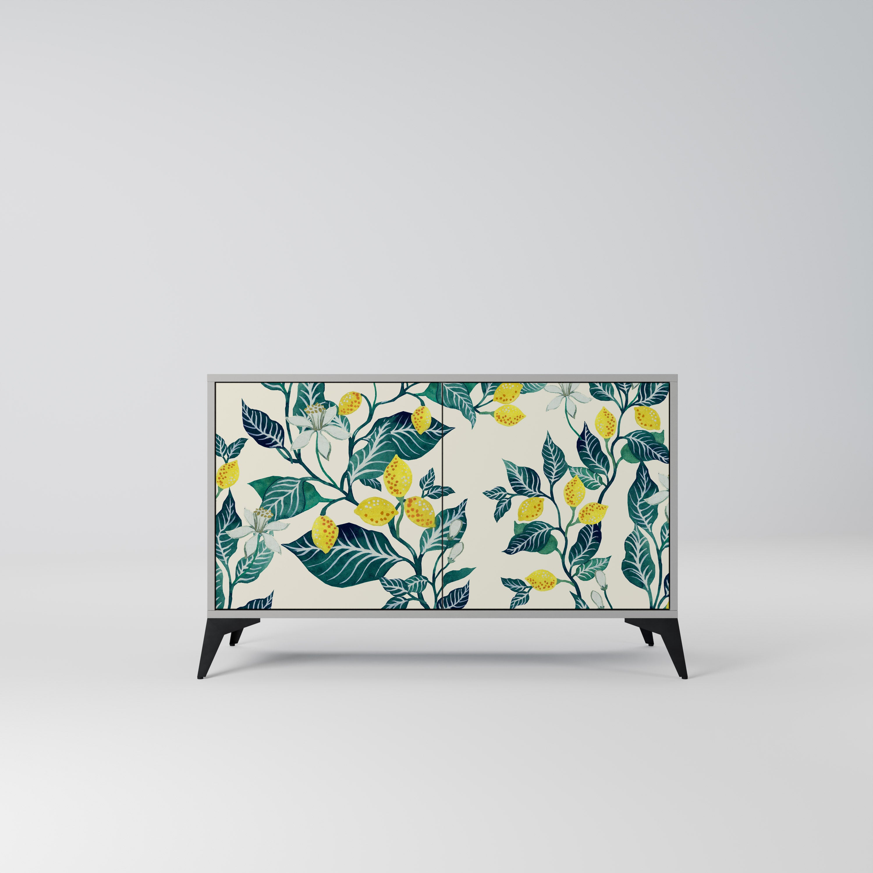 LEMON TREE Komoda 2-drzwiowa korpus Szary